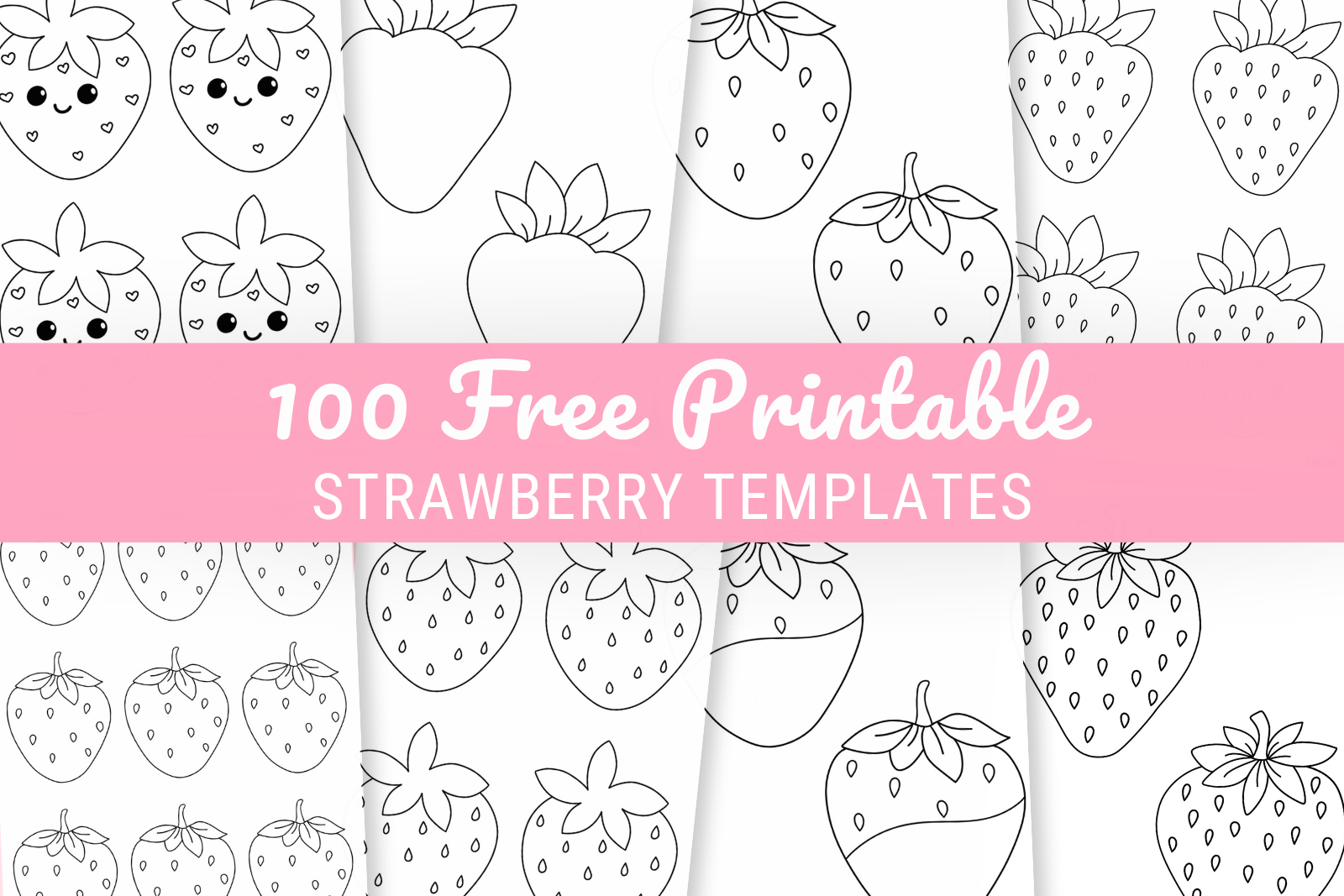 Free Printable Strawberry Templates