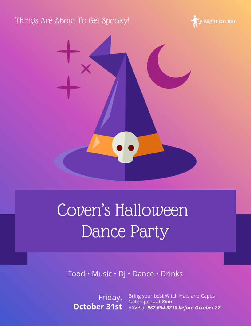 Free Printable Witch Template