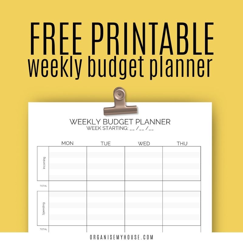 Printable Budgeting Template