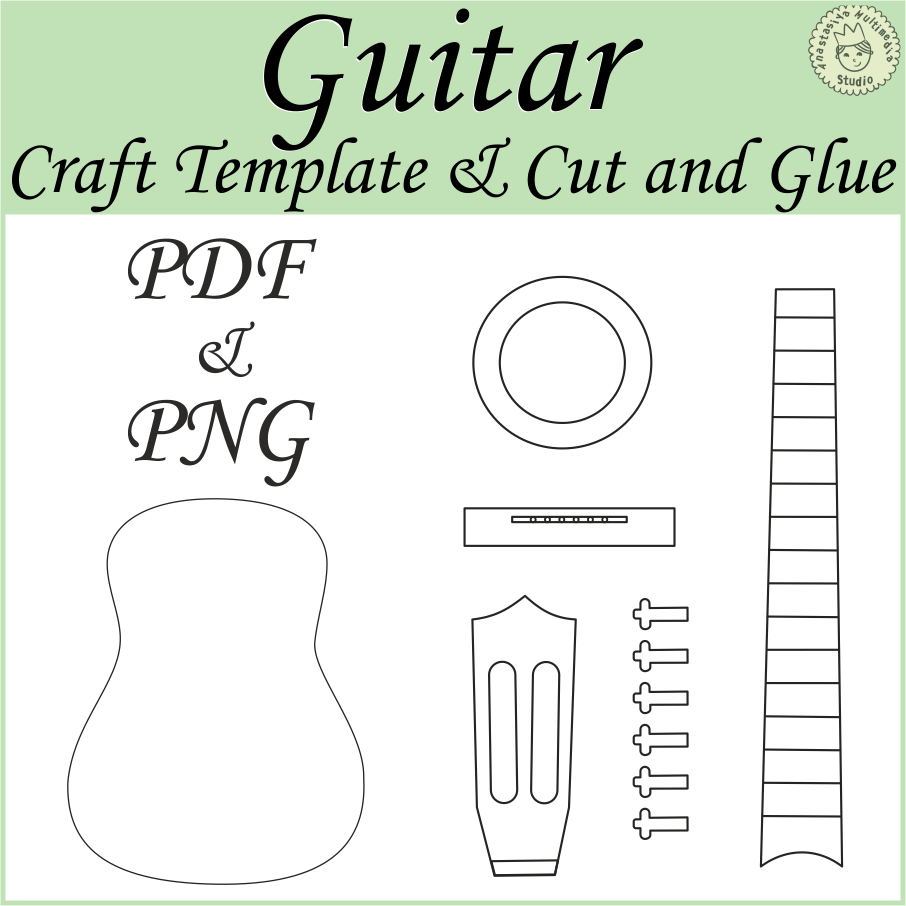 Guitar Templates Free Printable