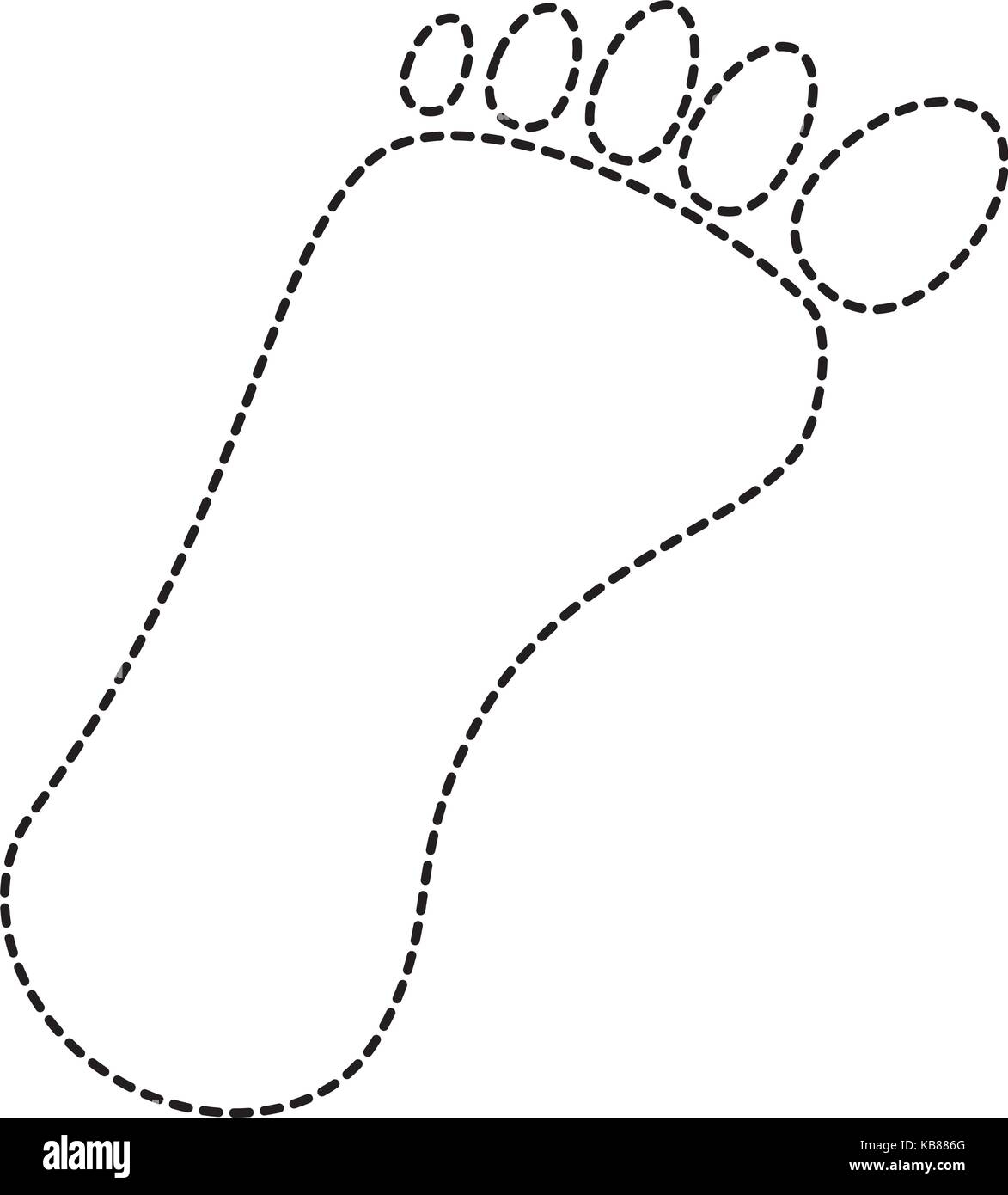 Human Footprint Template Printable Free