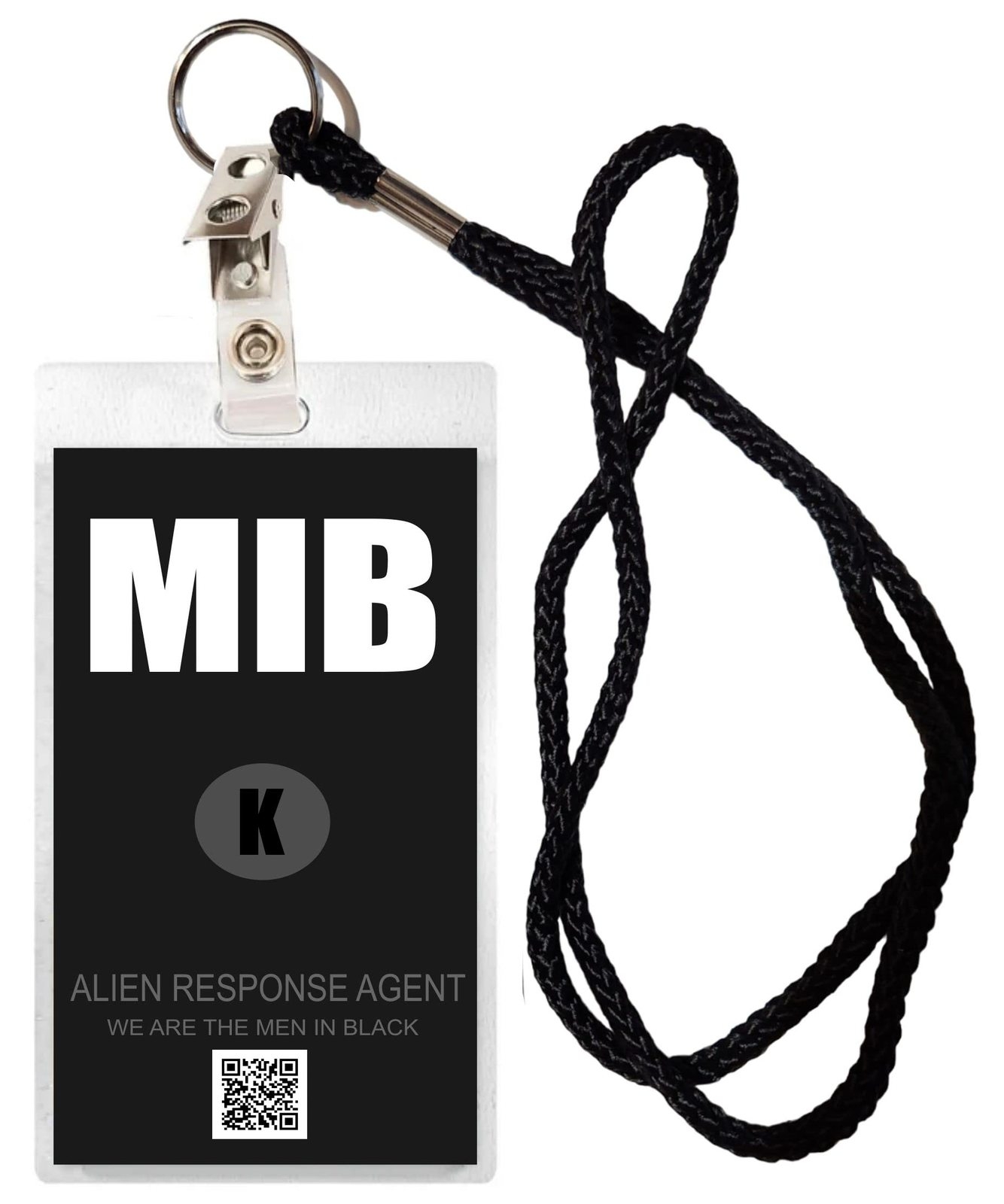 Men In Black Saccharin ID Badge