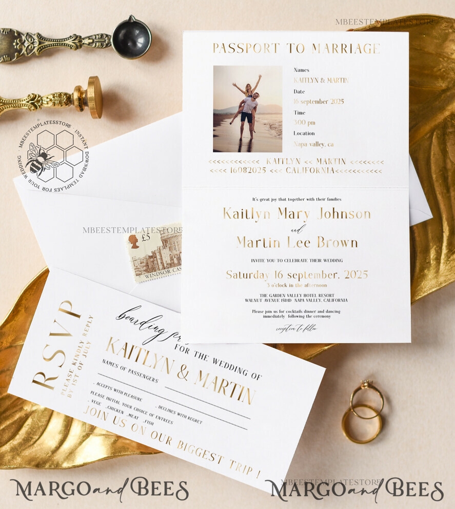 Free Printable Wedding Stationery Templates