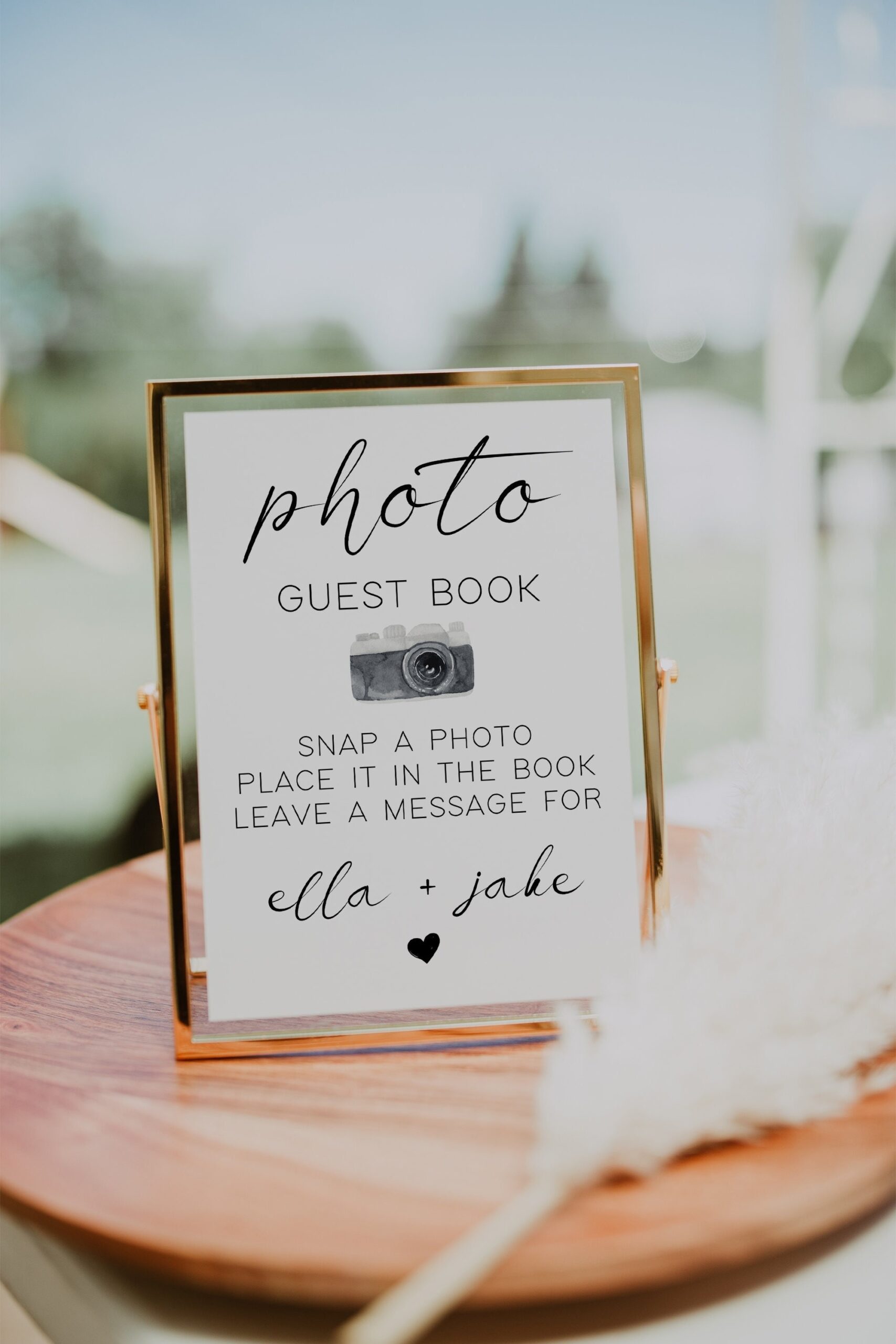 Free Printable Guest Book Sign Template