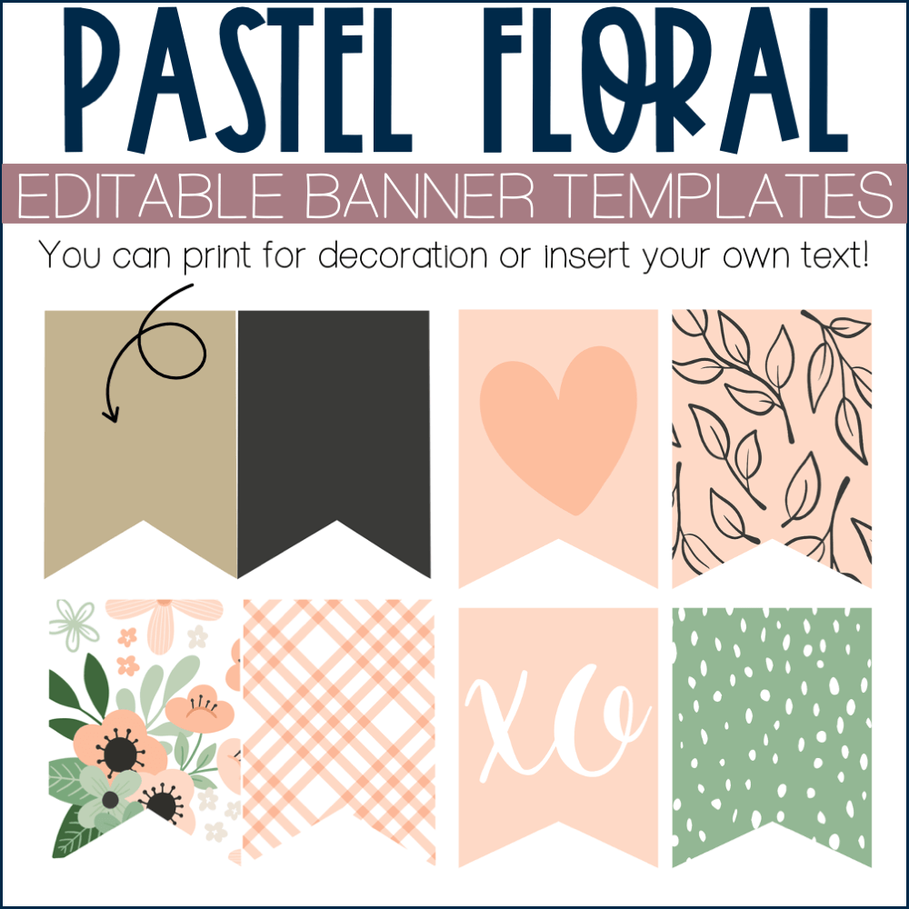 Printable Banner Templates Stephanie Nash A Touch Of Class