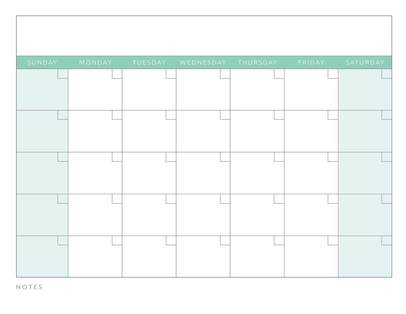Printable Blank Calendar Templates World Of Printables