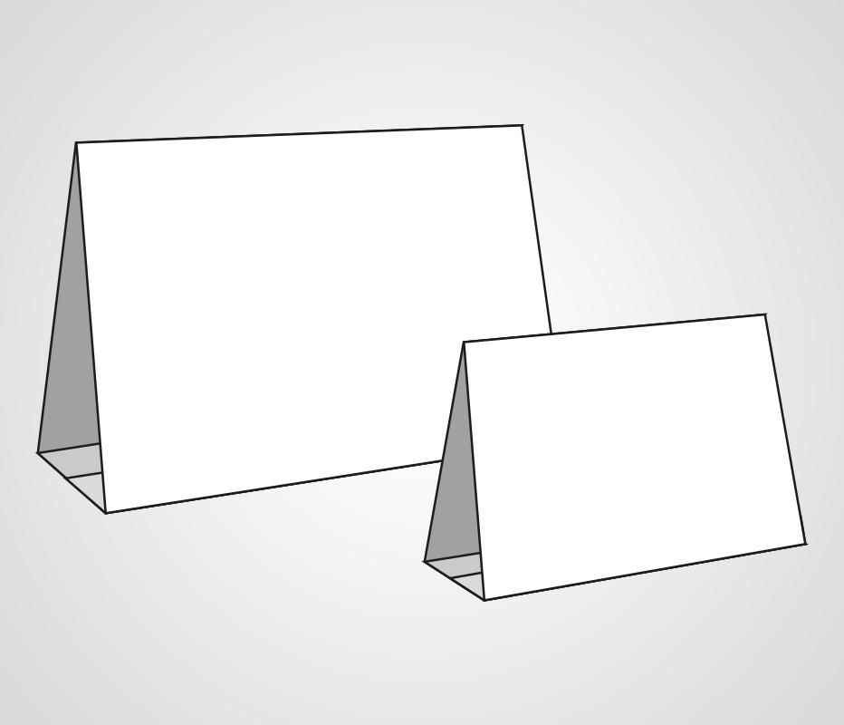 Tent Card Templates Table Talker Templates Table Talker Printing