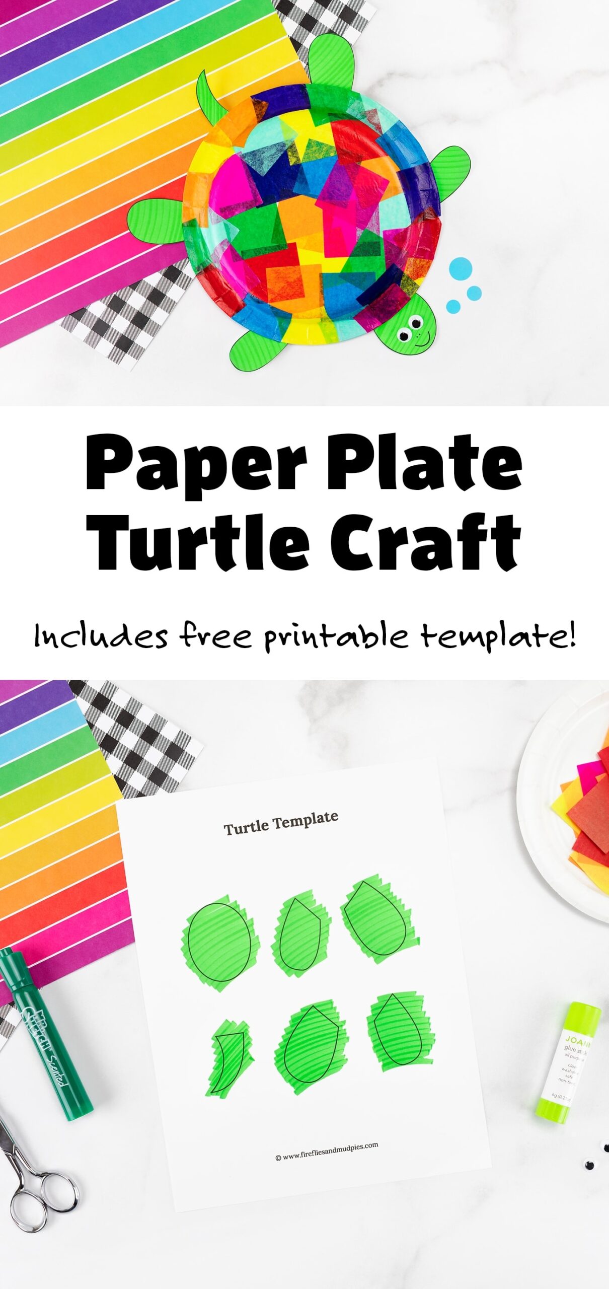Turtle Template Free Printable