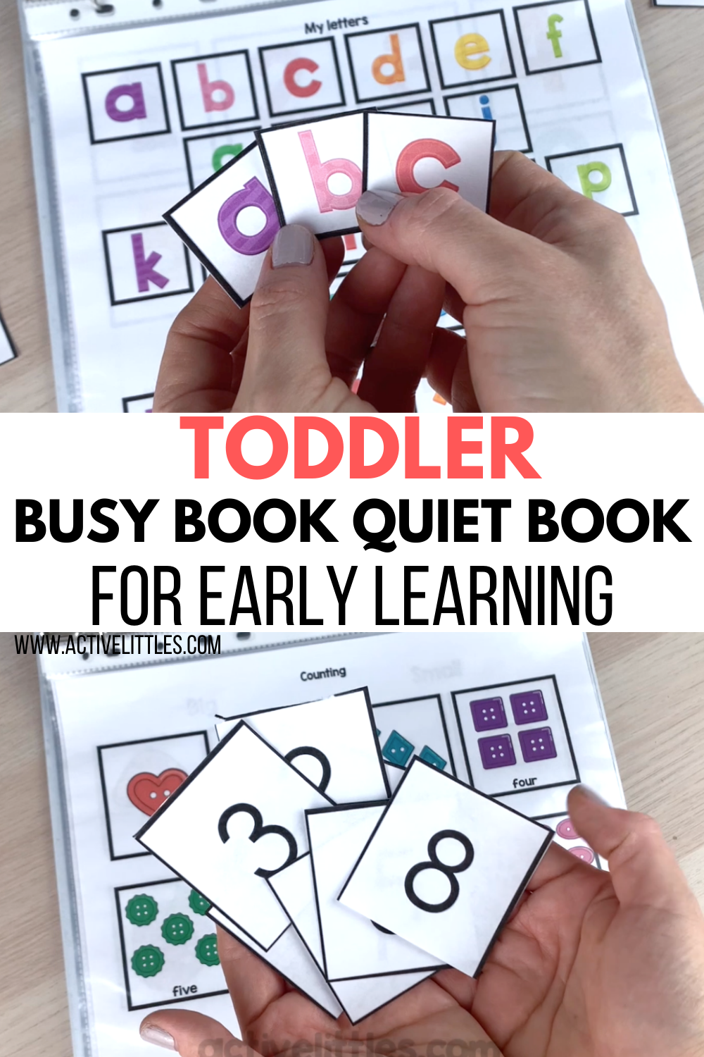 Toddler Busy Book Active Littles