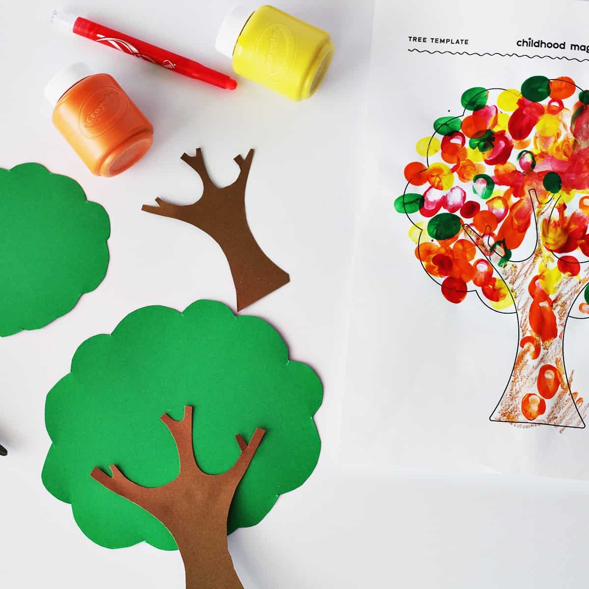 Free Printable Tree Template