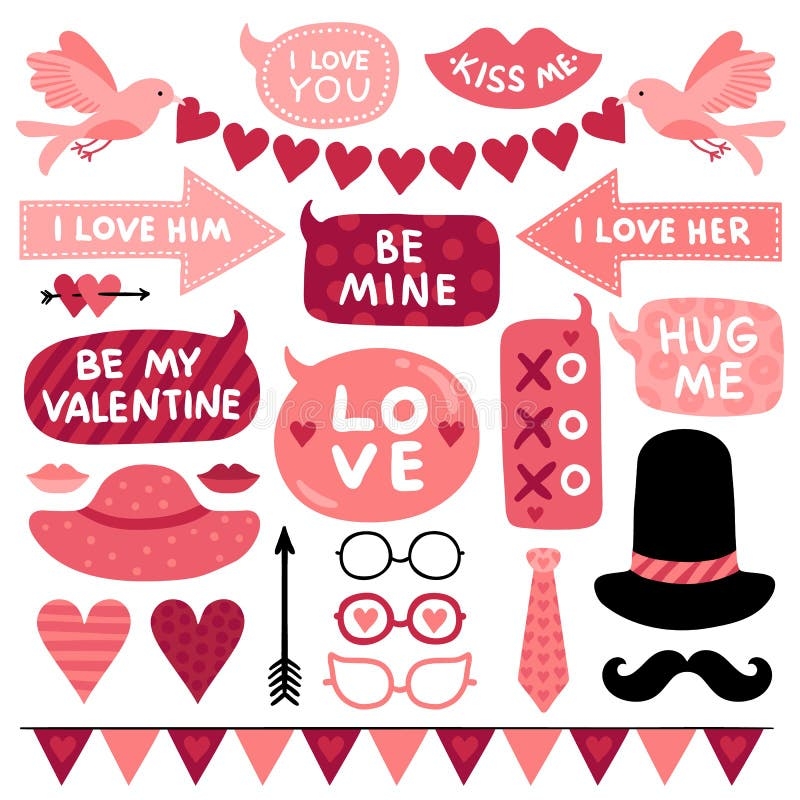 Free Printable Photo Booth Props Template