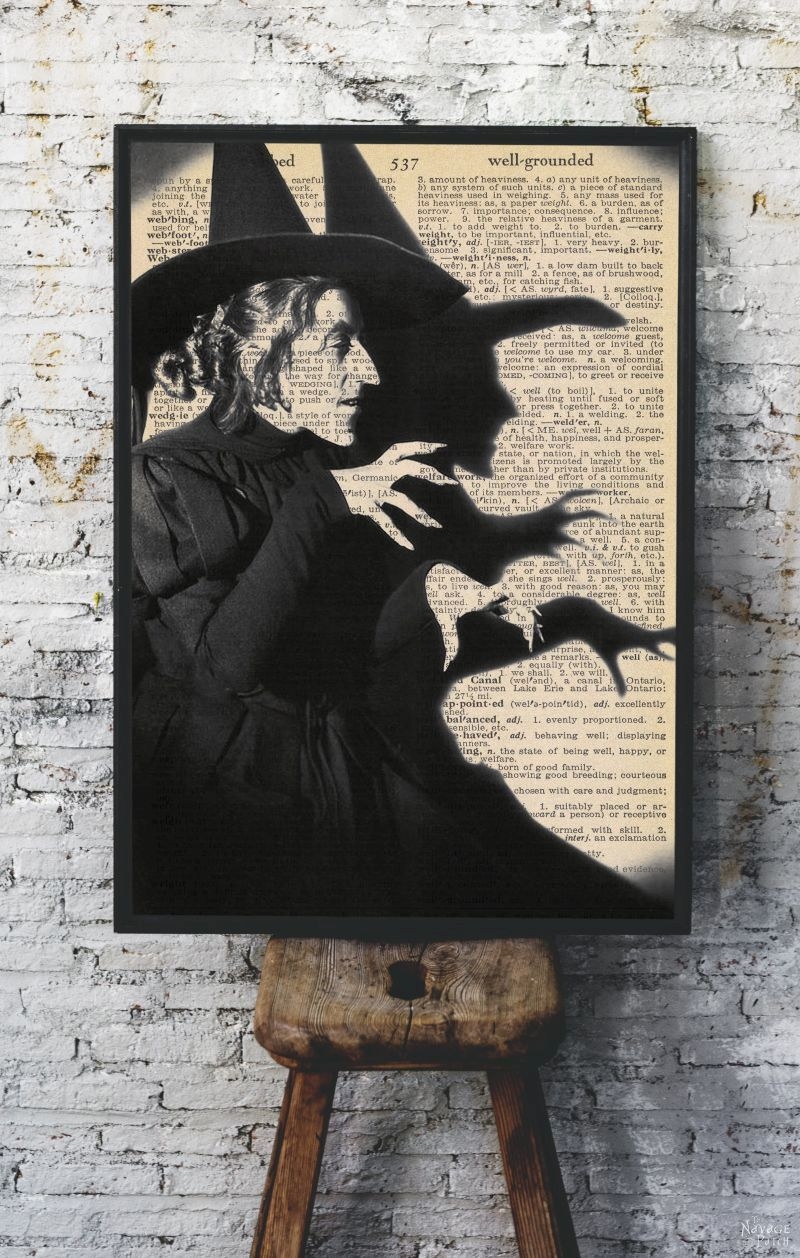 Vintage Witch Printables The Navage Patch