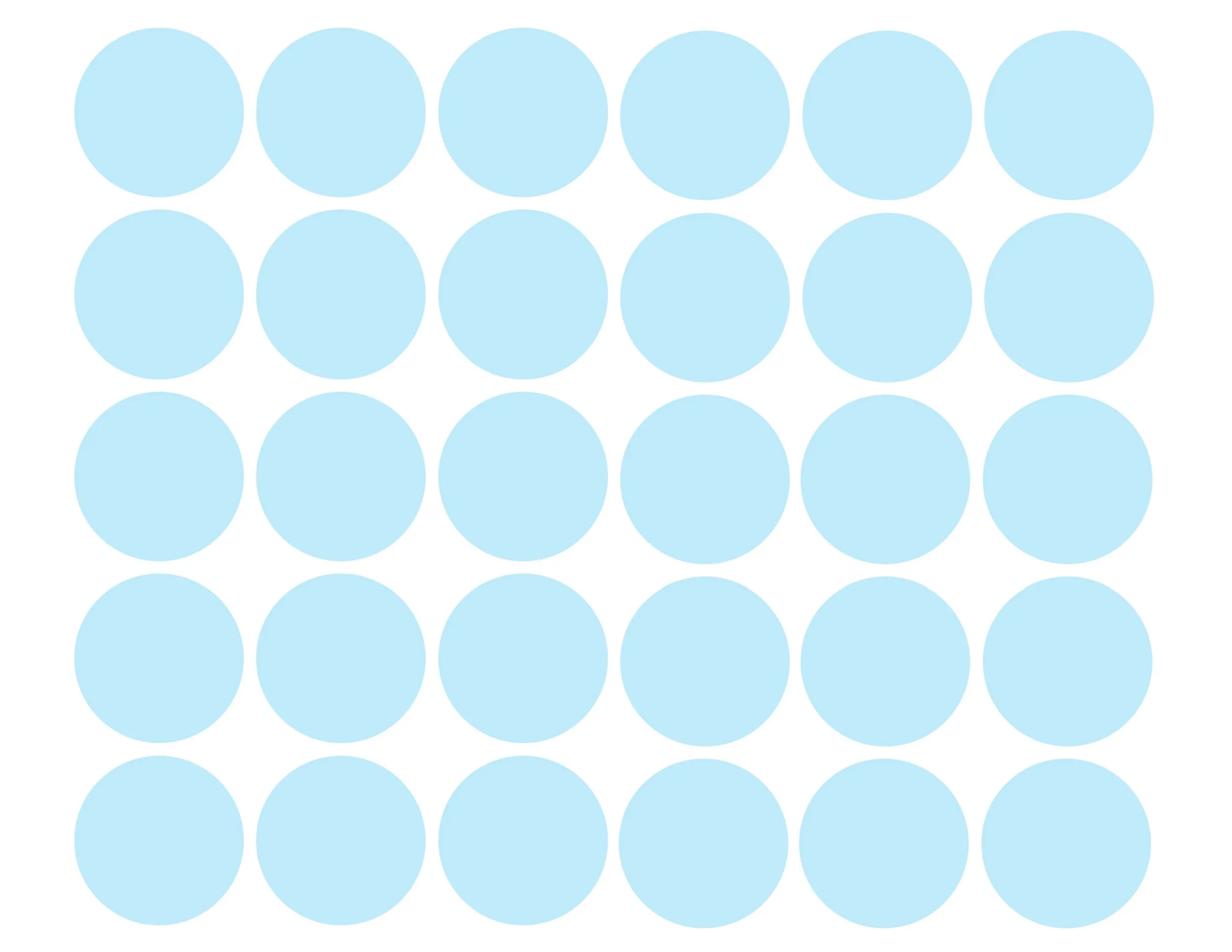 1 5 Inch Circle Sticker Template Round Printable Labels
