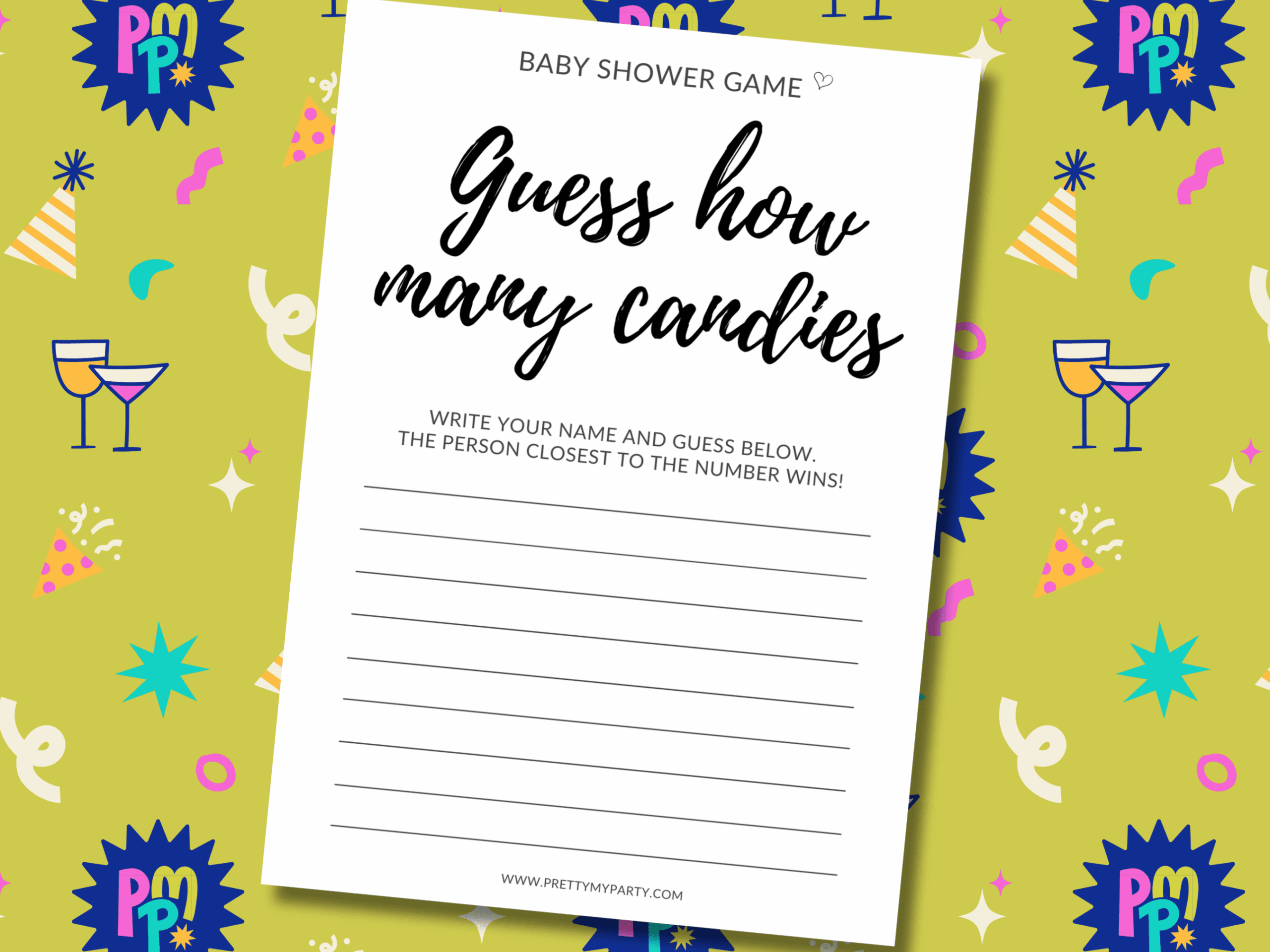 10 Free Printable Baby Shower Games Pretty My Party