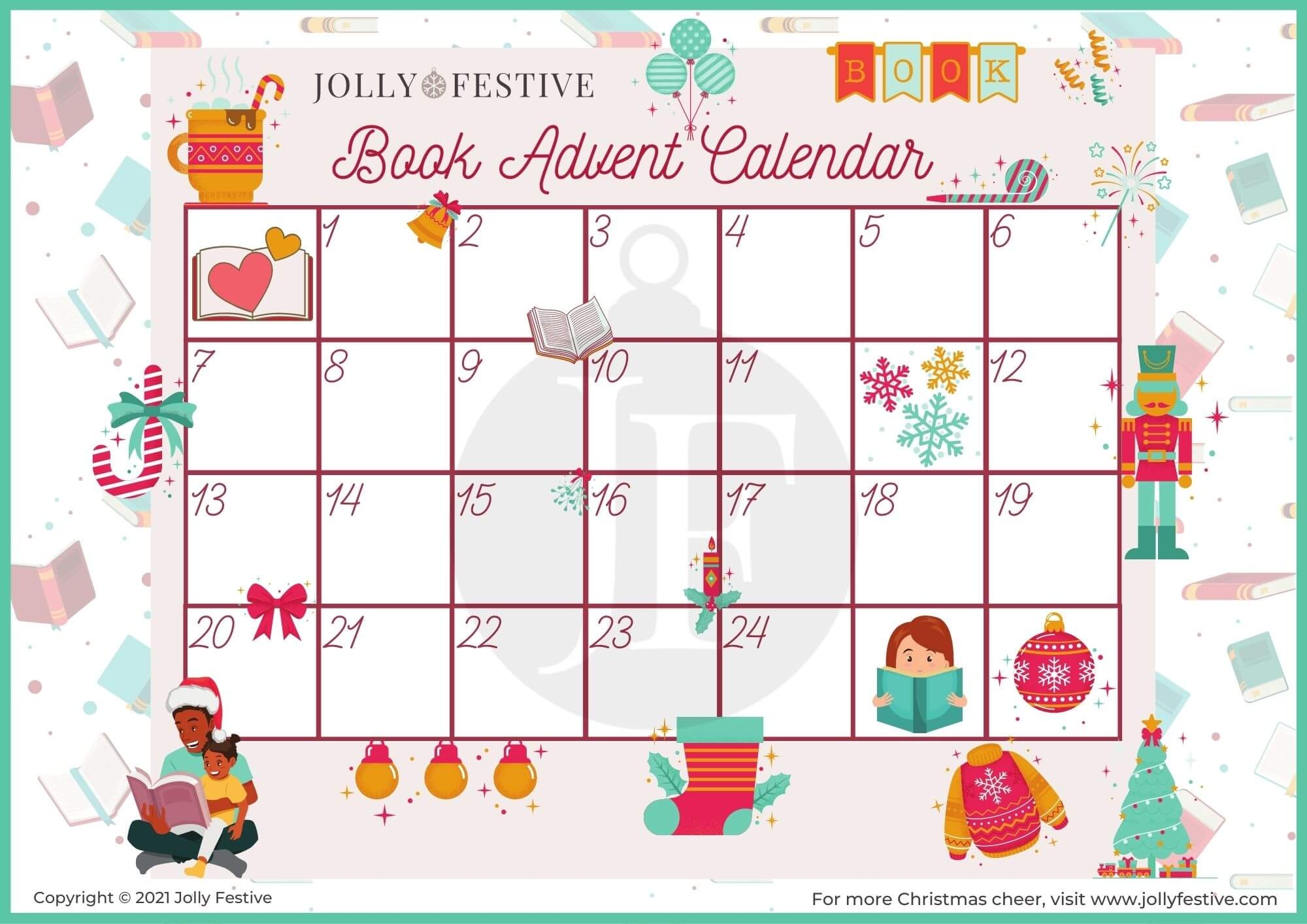 Advent Calendar Printable Template