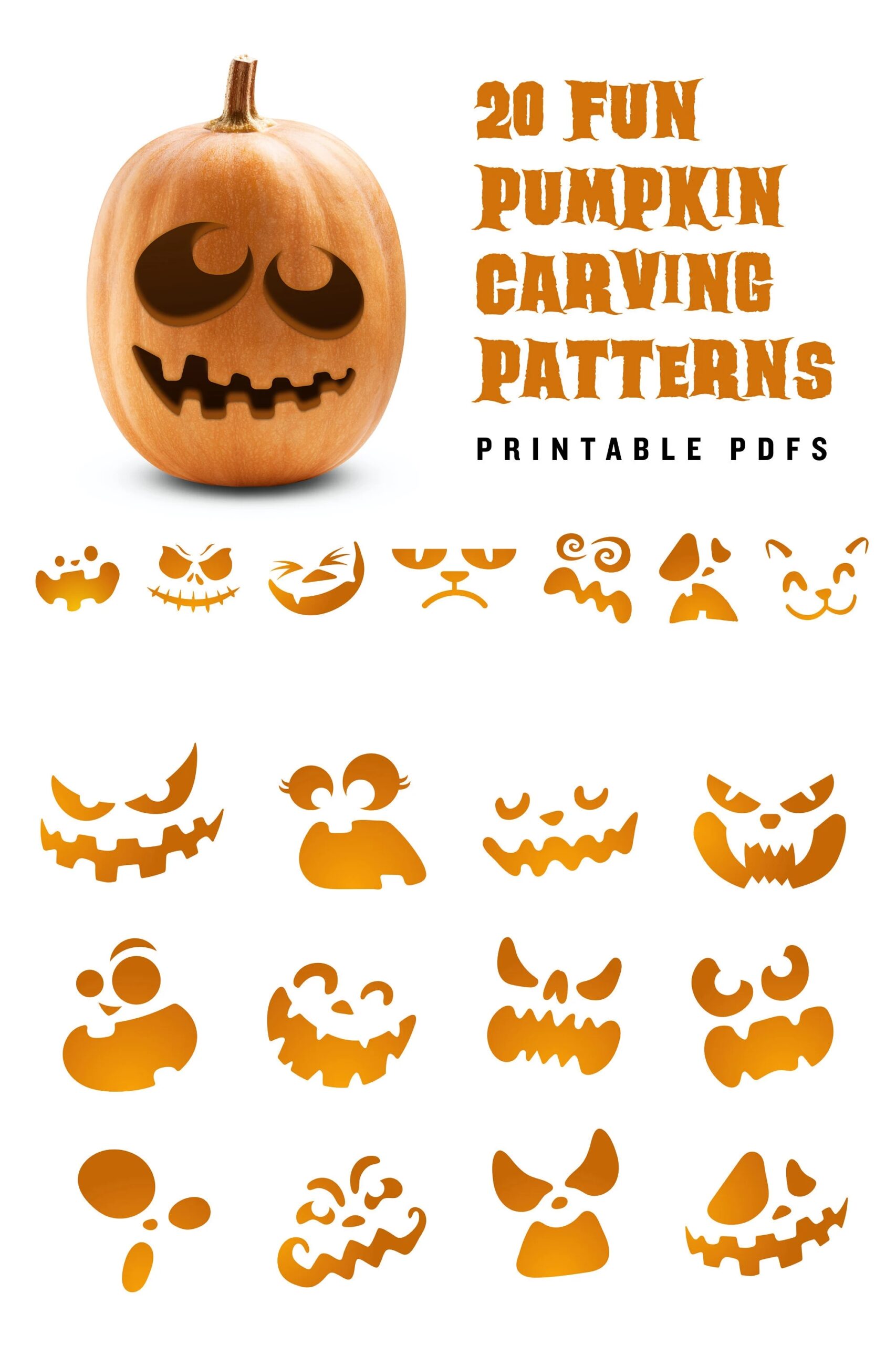 Free Printable Jack O Lantern Template