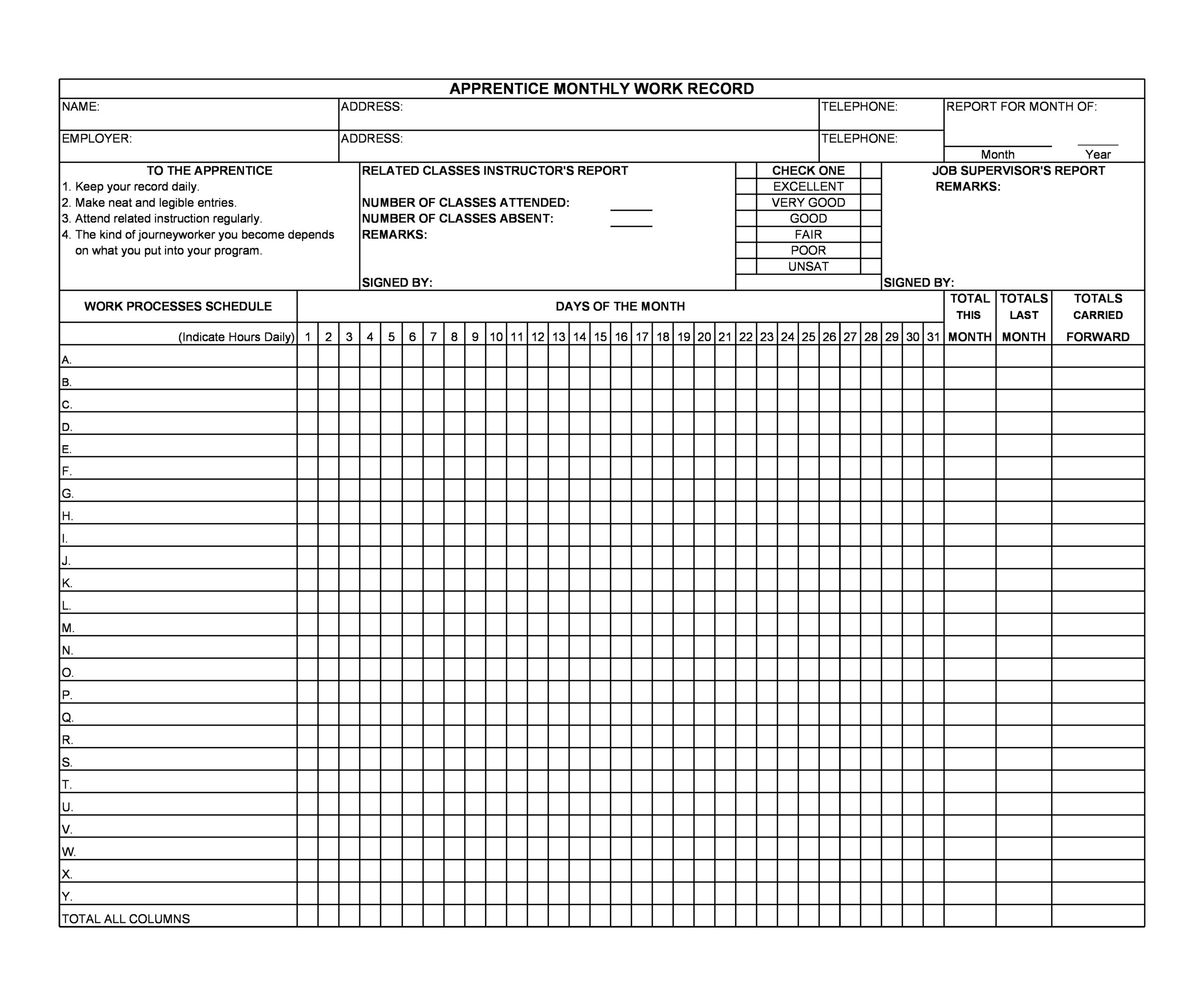 37 Free Employee Schedule Templates Excel Word PDF 