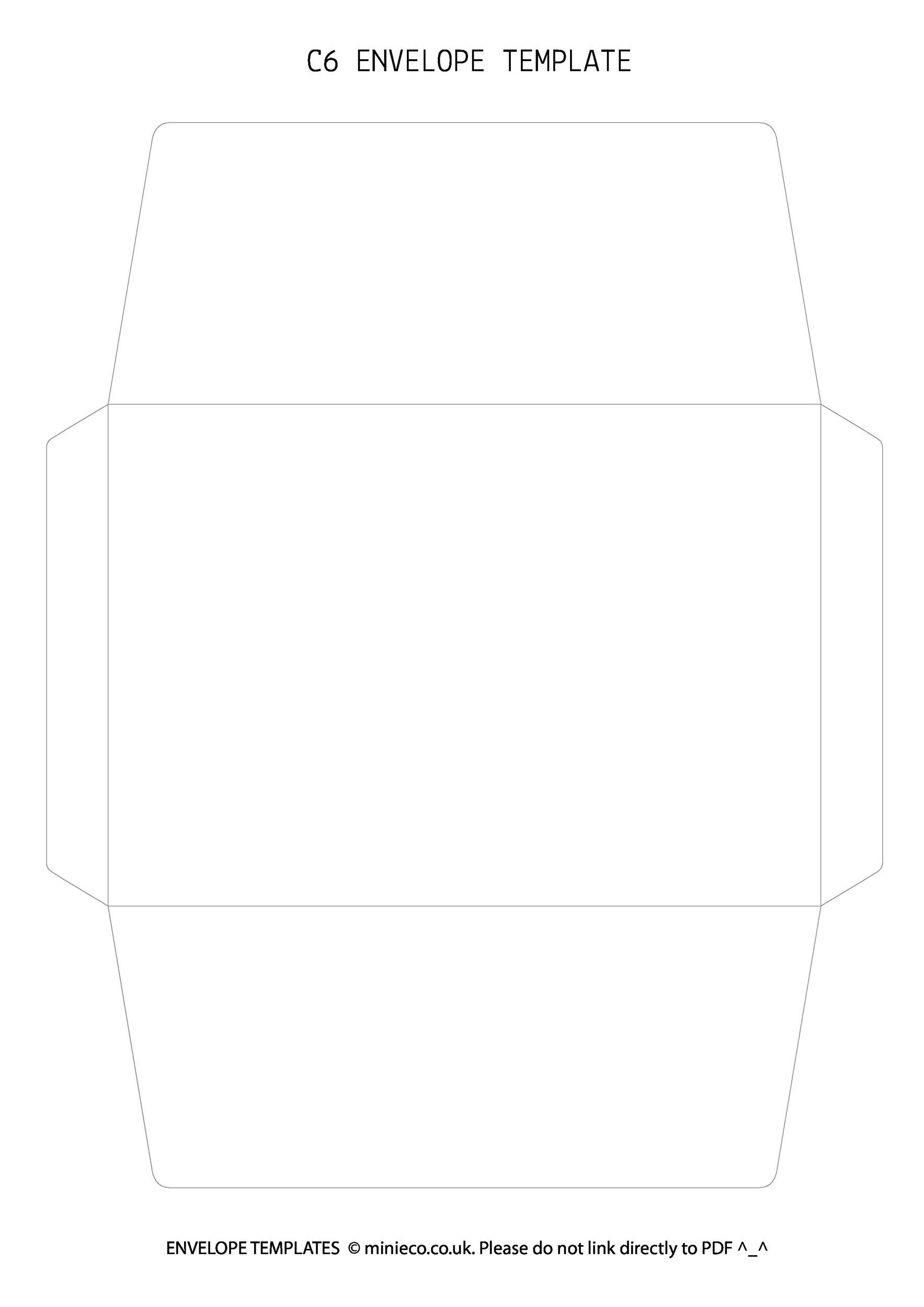 Free Printable Money Envelope Template Pdf