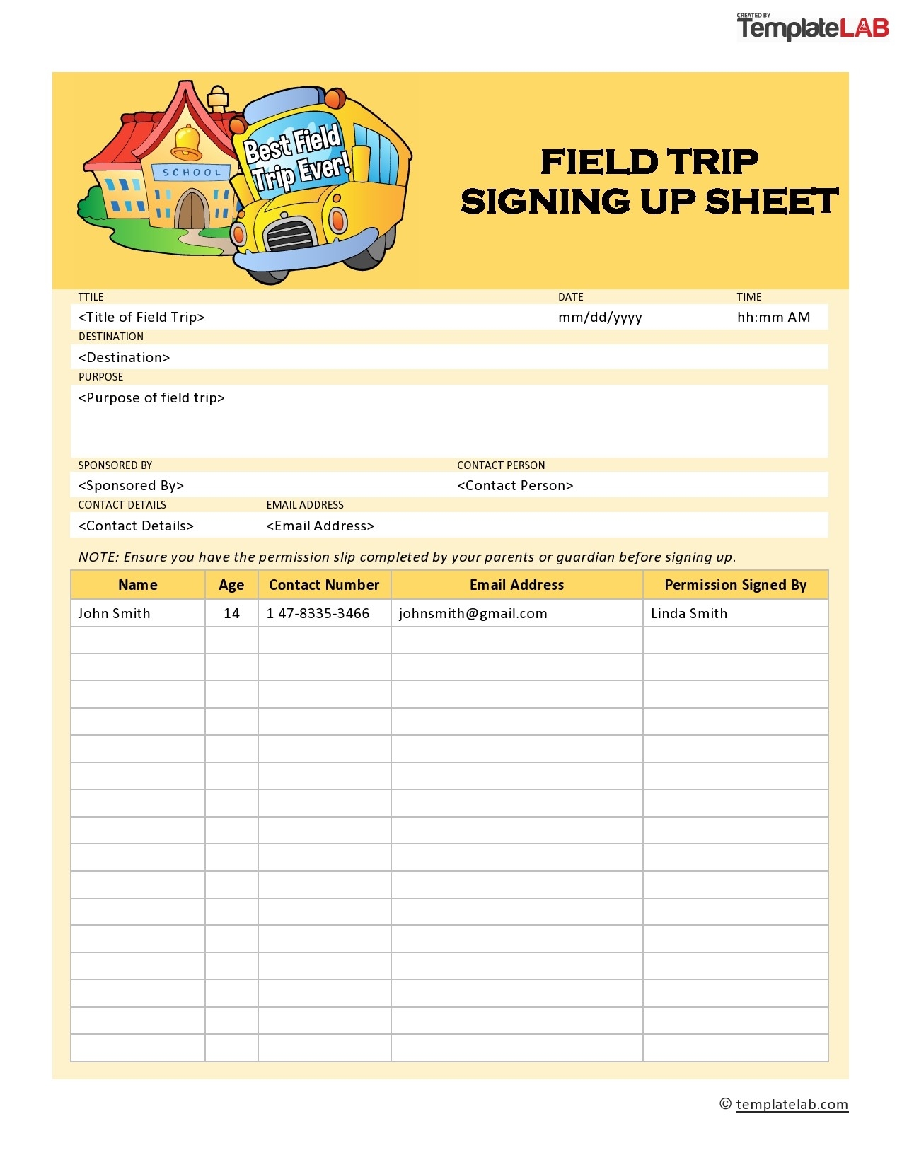 40 Sign Up Sheet Sign In Sheet Templates Word Excel 