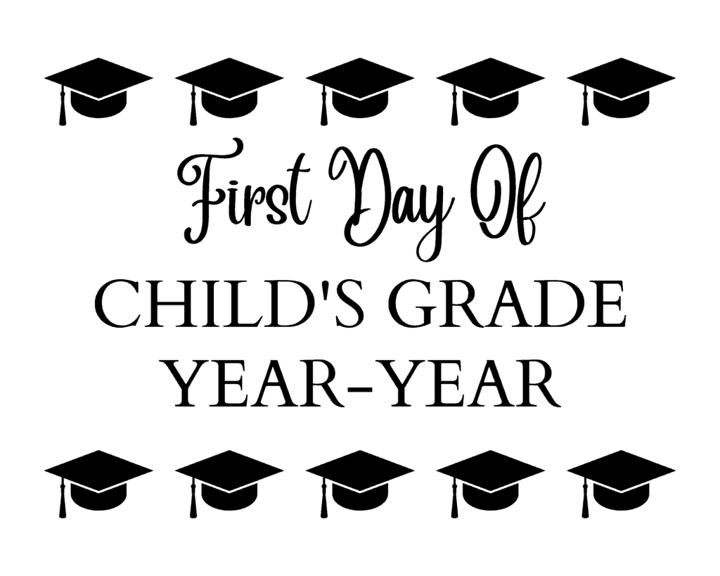 5 Editable First Day Of School Signs Free Printable 2025 2026 Cassie Smallwood