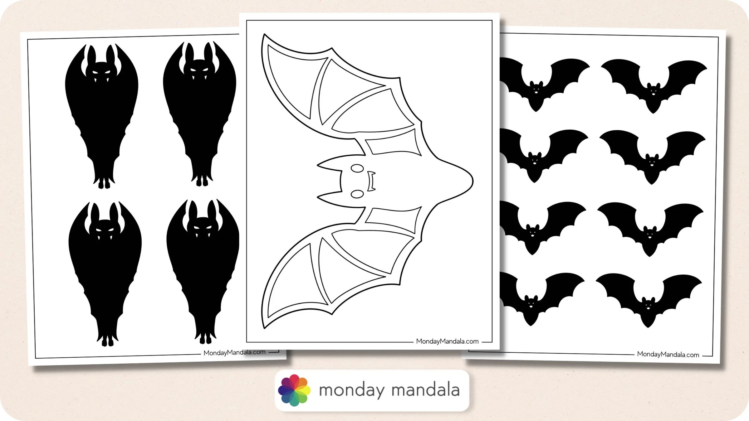 52 Bat Templates Free PDF Printables 