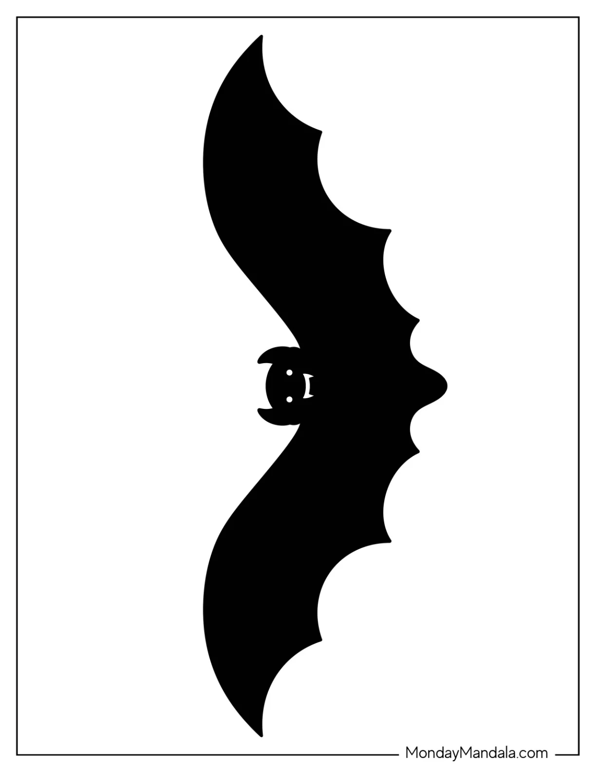 52 Bat Templates Free PDF Printables 