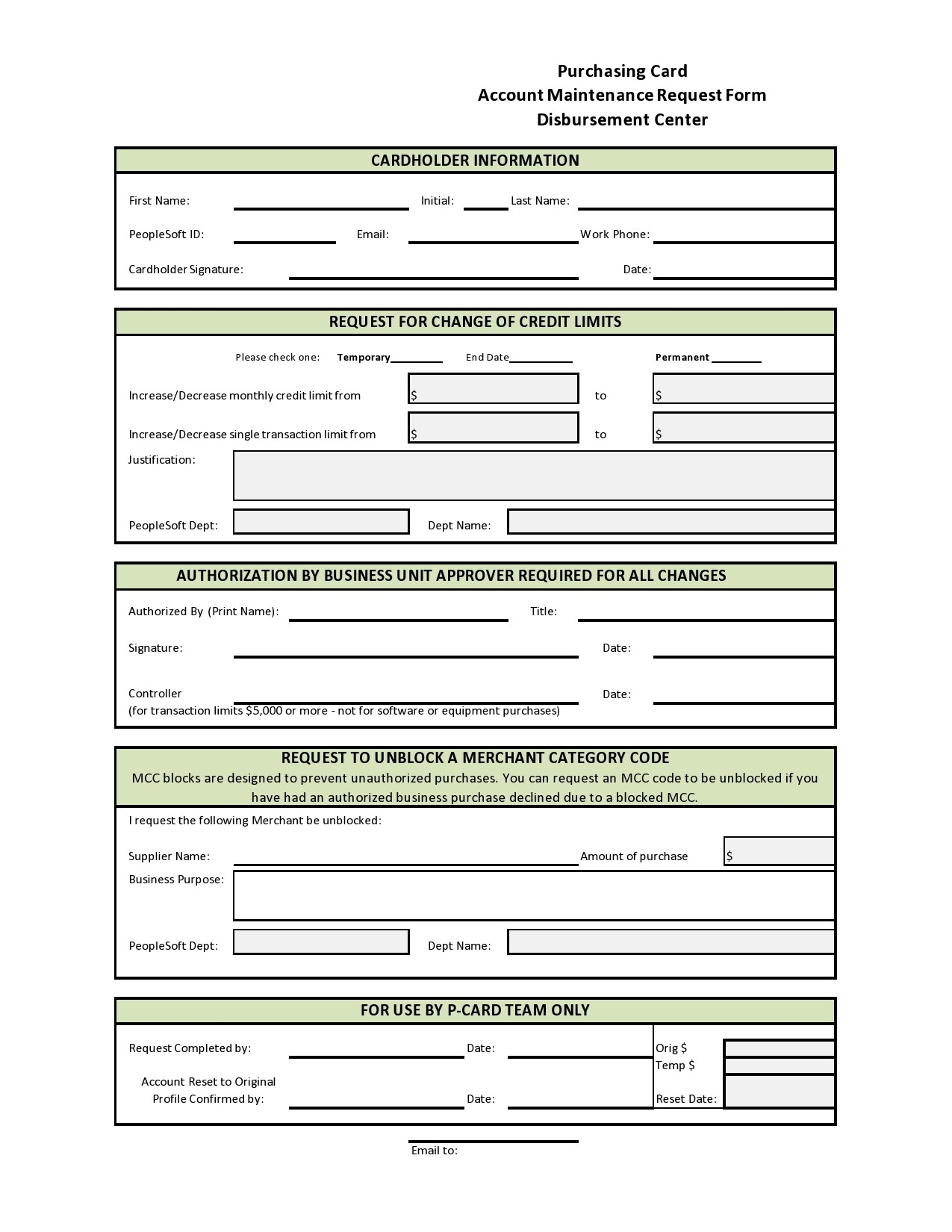 Free Printable Maintenance Request Form Template