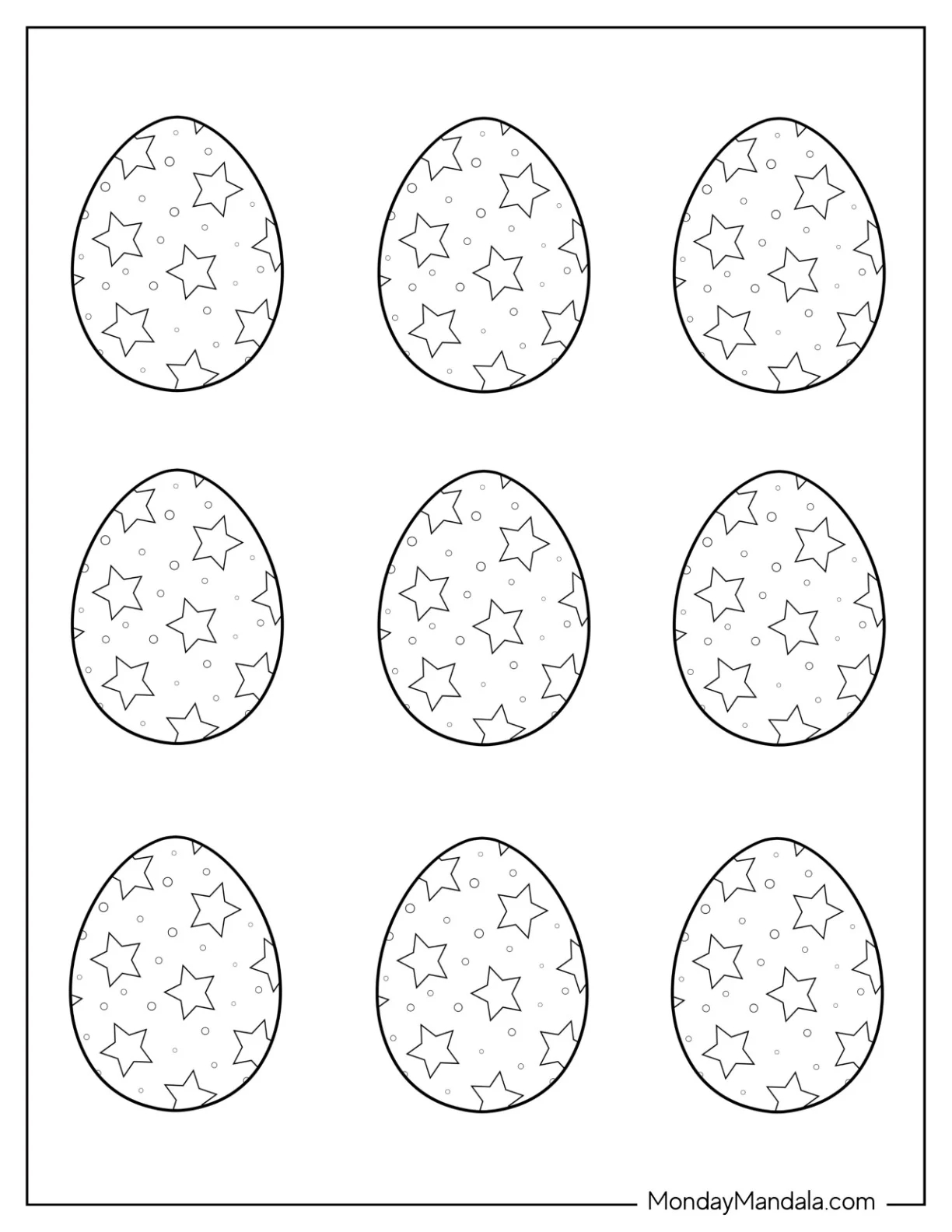 58 Easter Egg Templates Free PDF Printables 