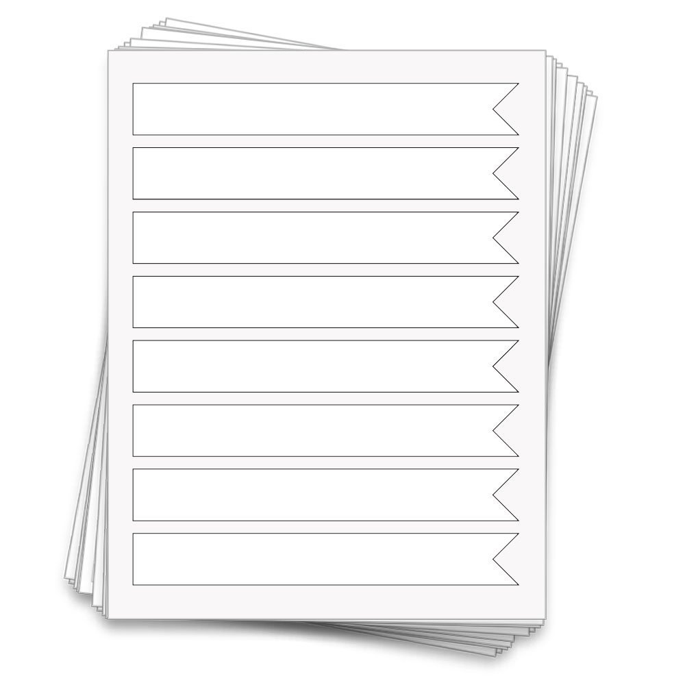 8419 Flag Label Template 7 5 X 1 In Dashleigh Template Center