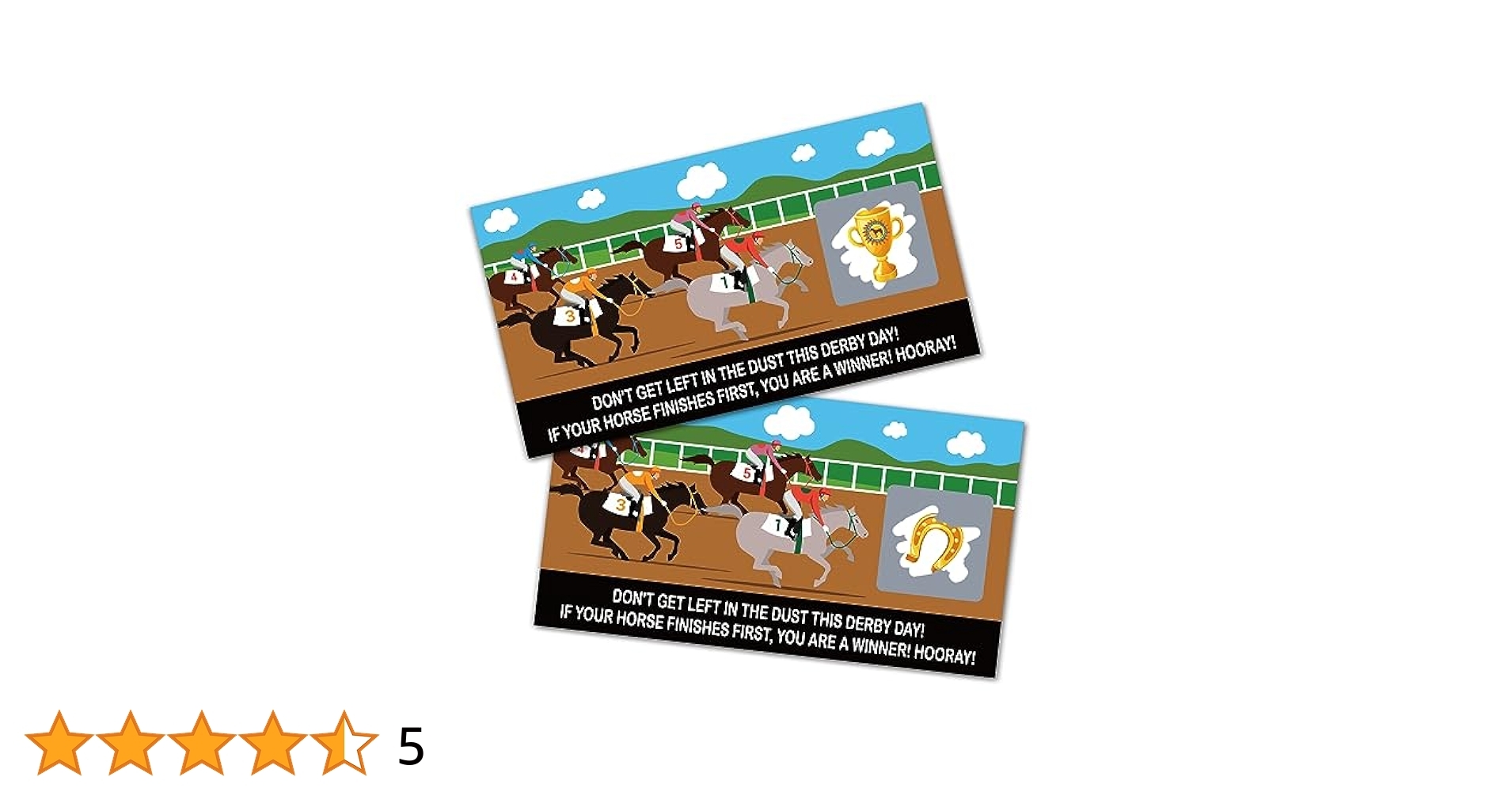 Free Printable Horse Race Game Board Template
