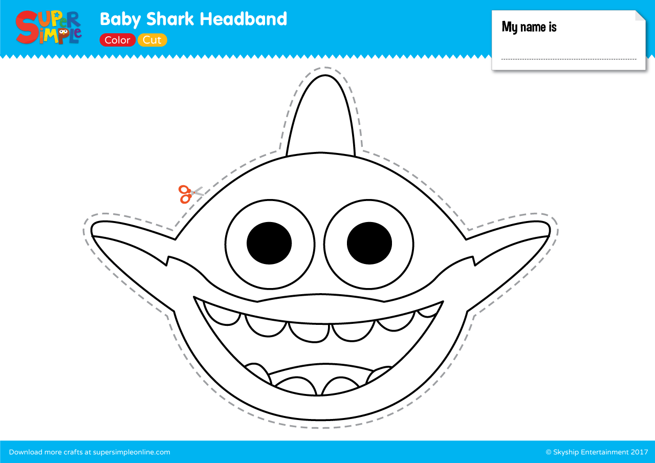 Free Printable Headband Template