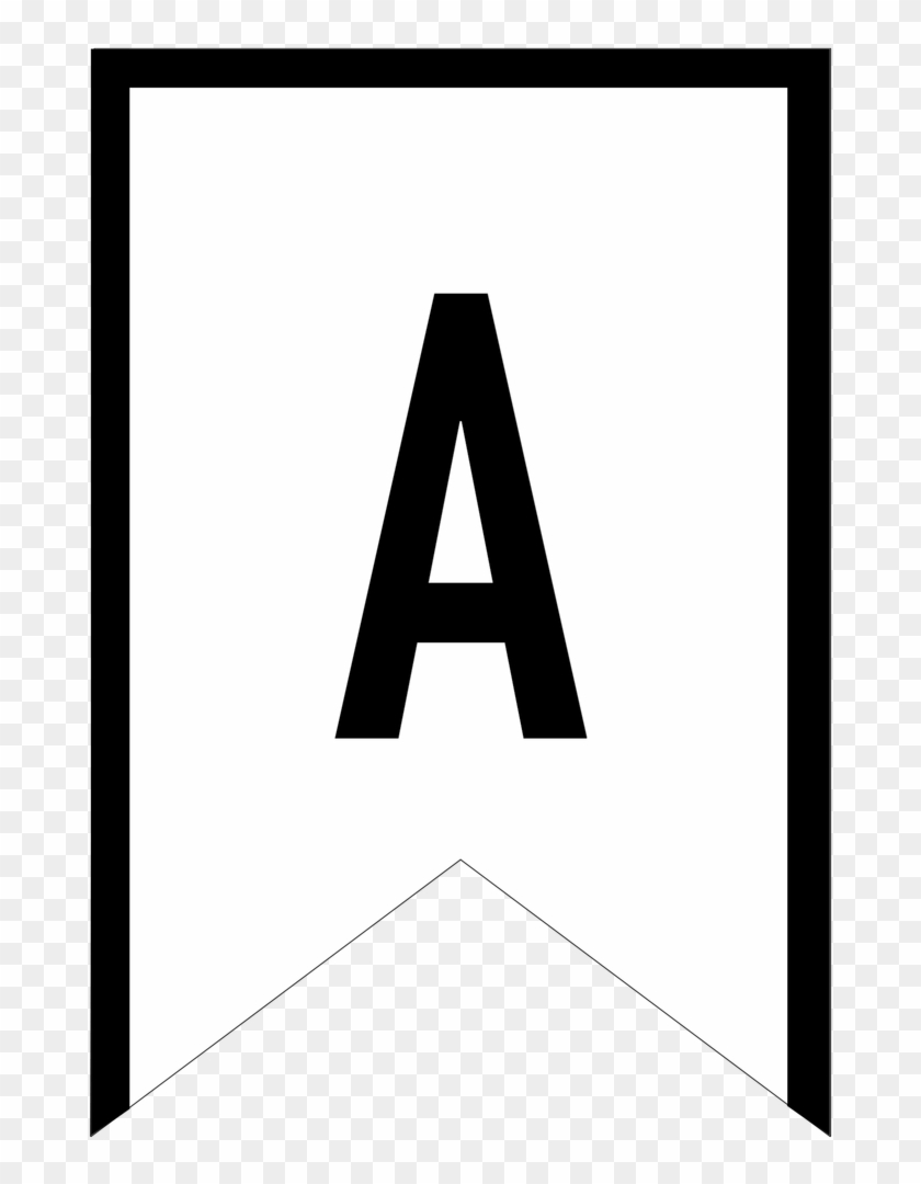 Banner Templates Free Printable Abc Letters Printable Letter Banner Png Free Transparent PNG Clipart Images Download