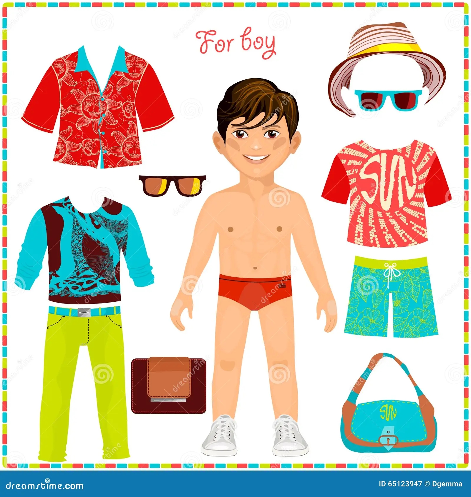 Boy Paper Doll Printable Outlet