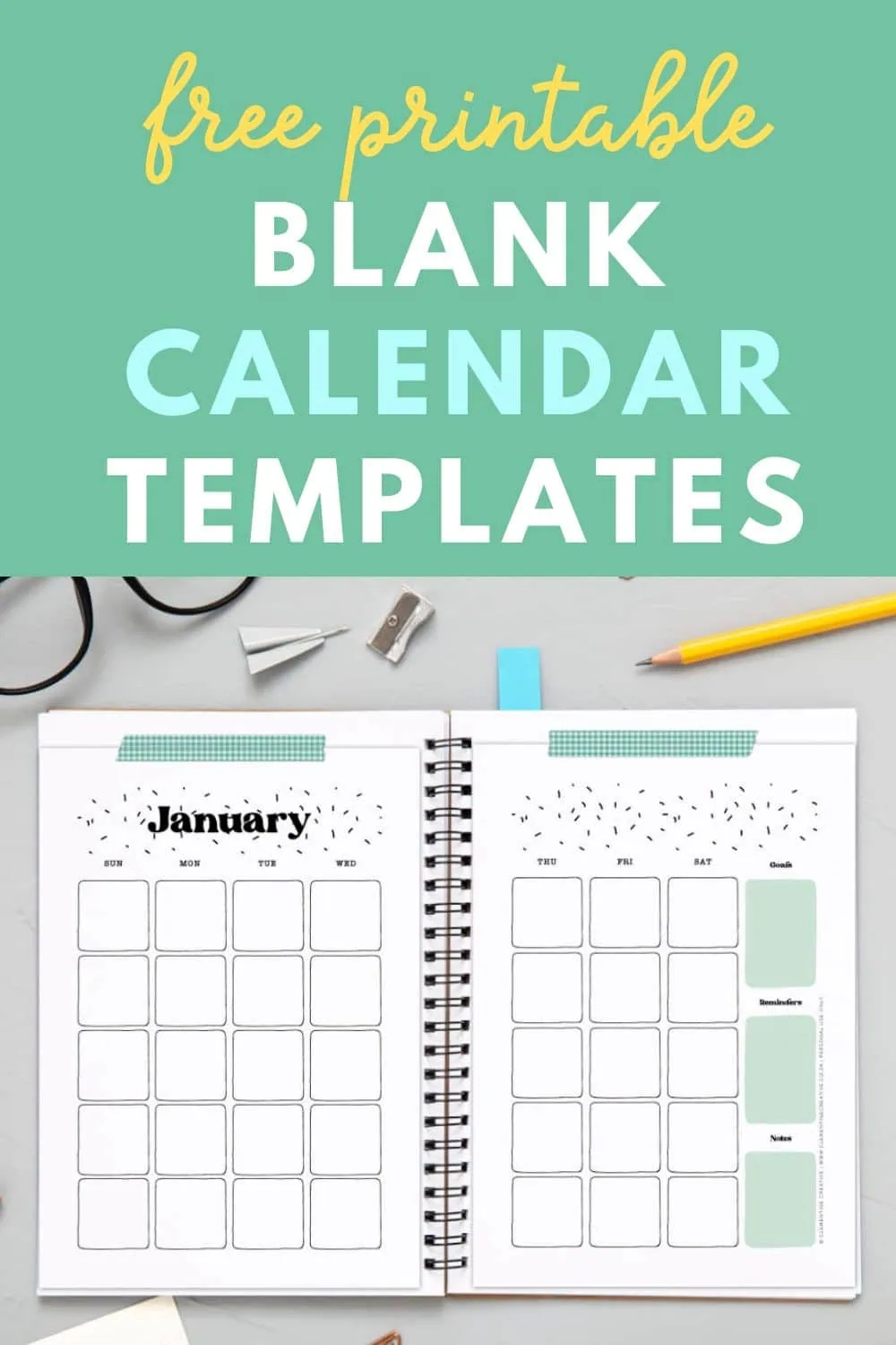 Printable Calendar Templates Monthly