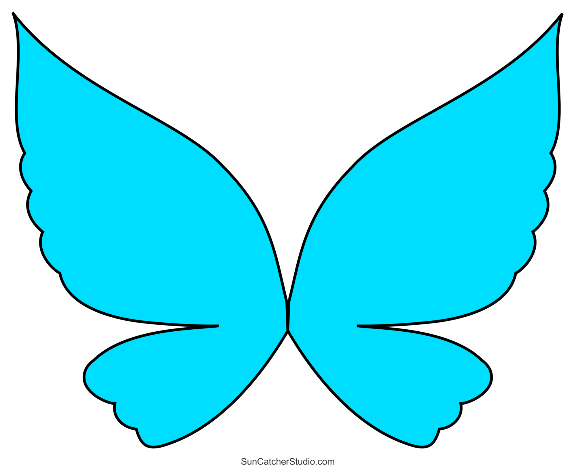 Butterfly SVG Files Printable Templates Patterns U0026 Clipart Free Printables Monograms Design Tools Patterns U0026 DIY Projects