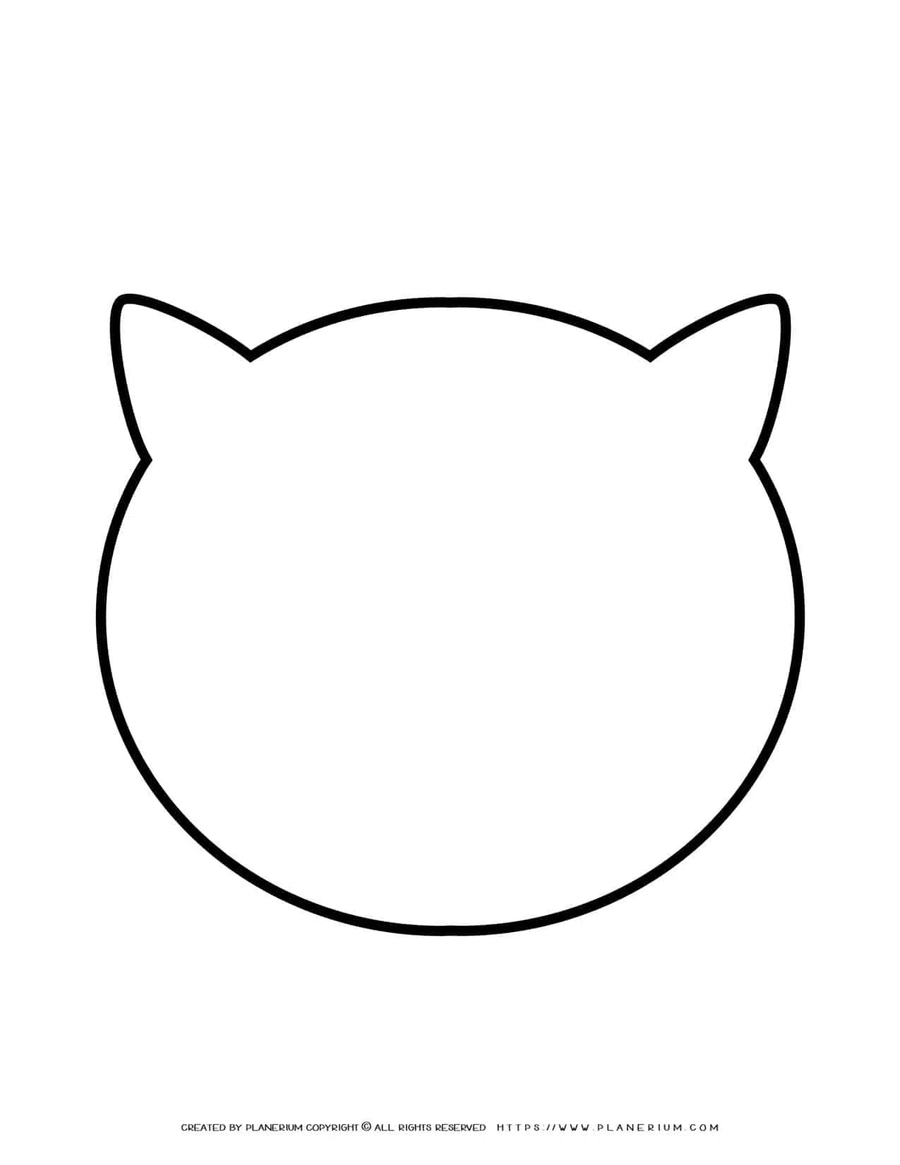 Cat Patterns Templates Stencils Clip Art And Silhouettes DIY Worksheets Library