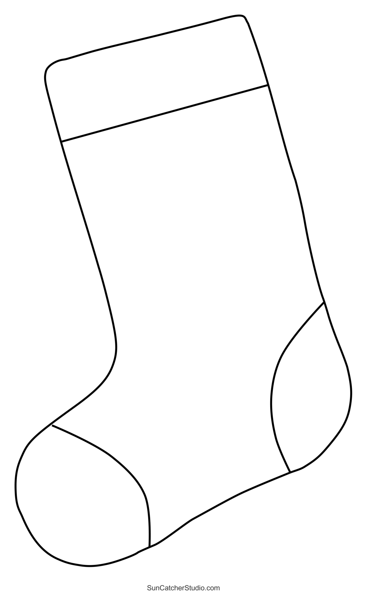 Christmas Stocking Patterns Printable Stencils Templates Free Printables Monograms Design Tools Patterns DIY Projects