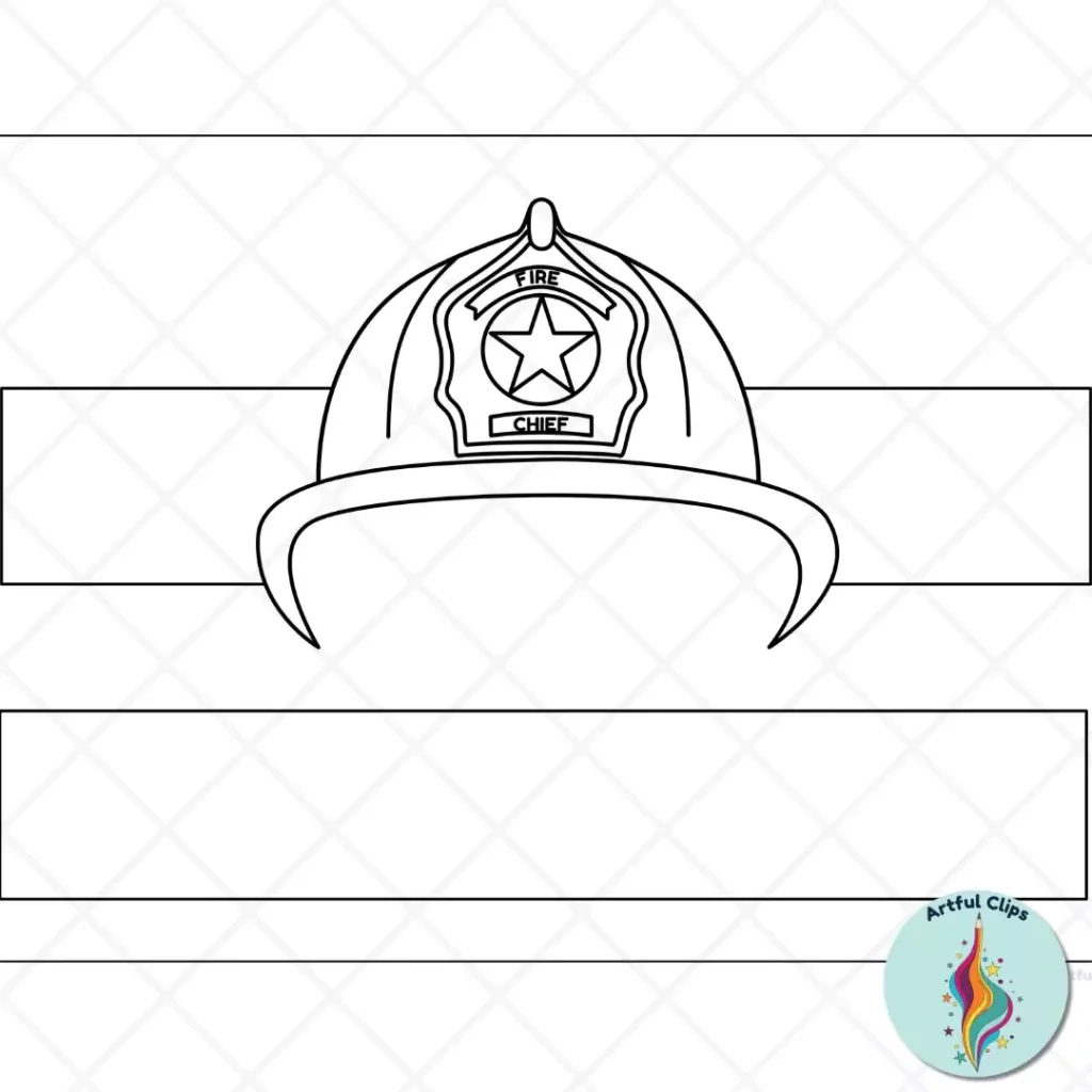 Free Printable Fireman Hat Template