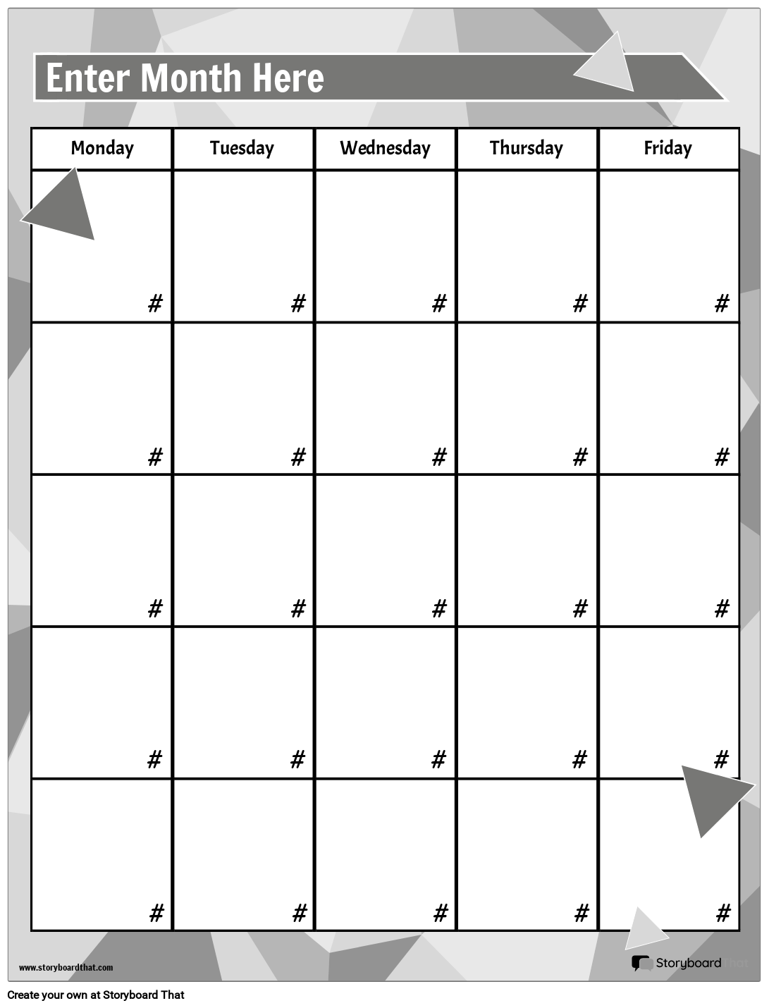 Create Printable Calendars With Storyboard That In 2025