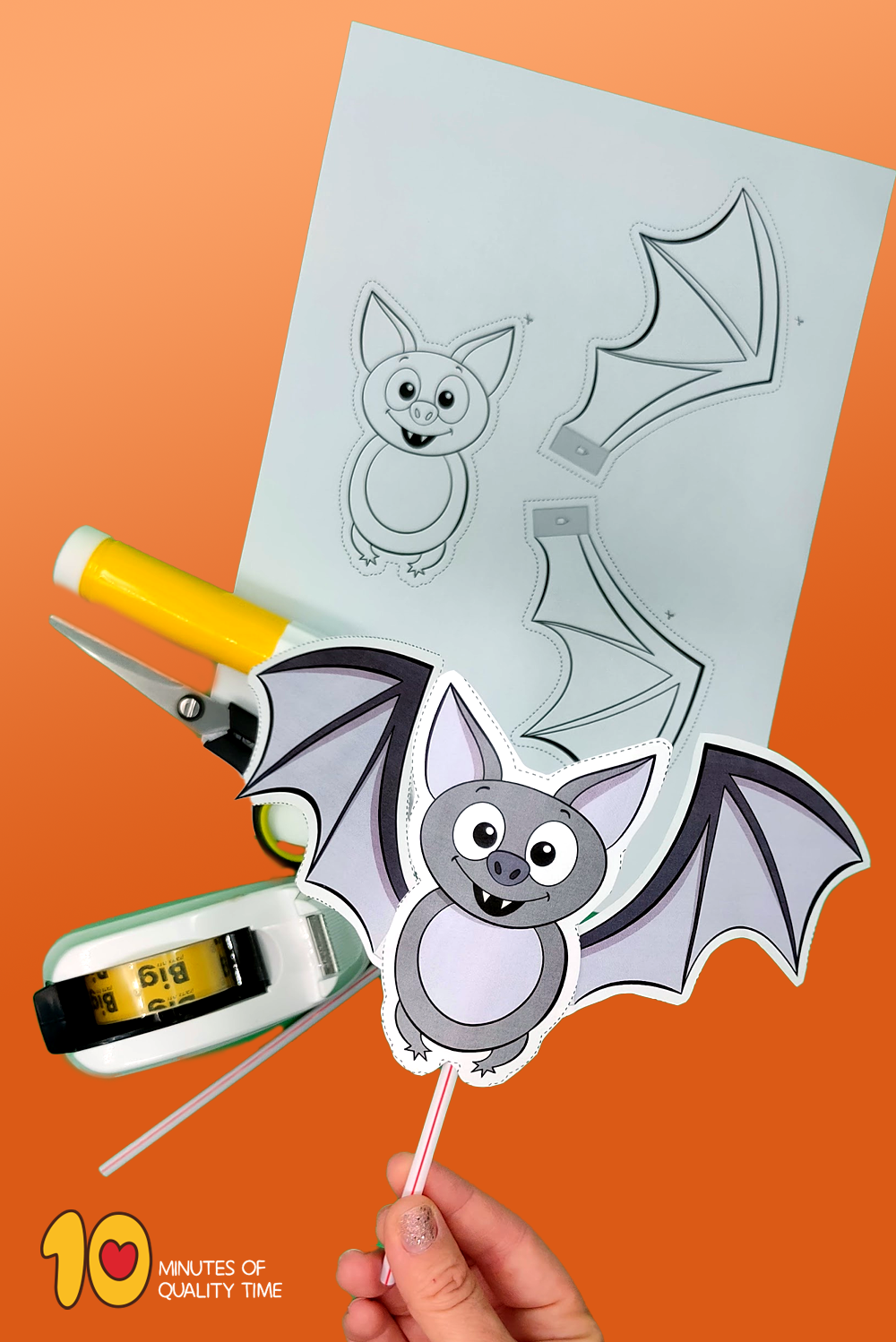 Free Printable Bat Cut Out Template