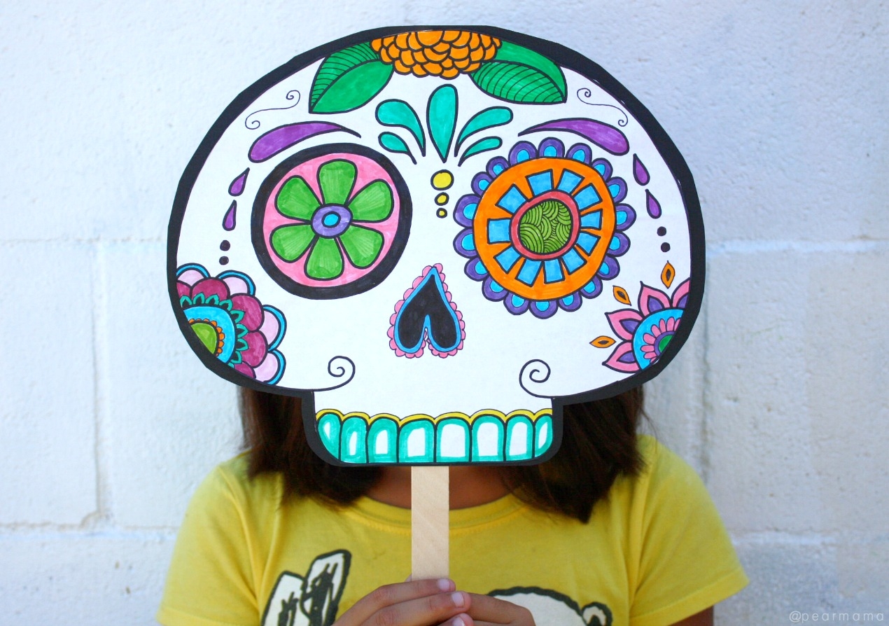 Day Of The Dead Printable EBook Pearmama