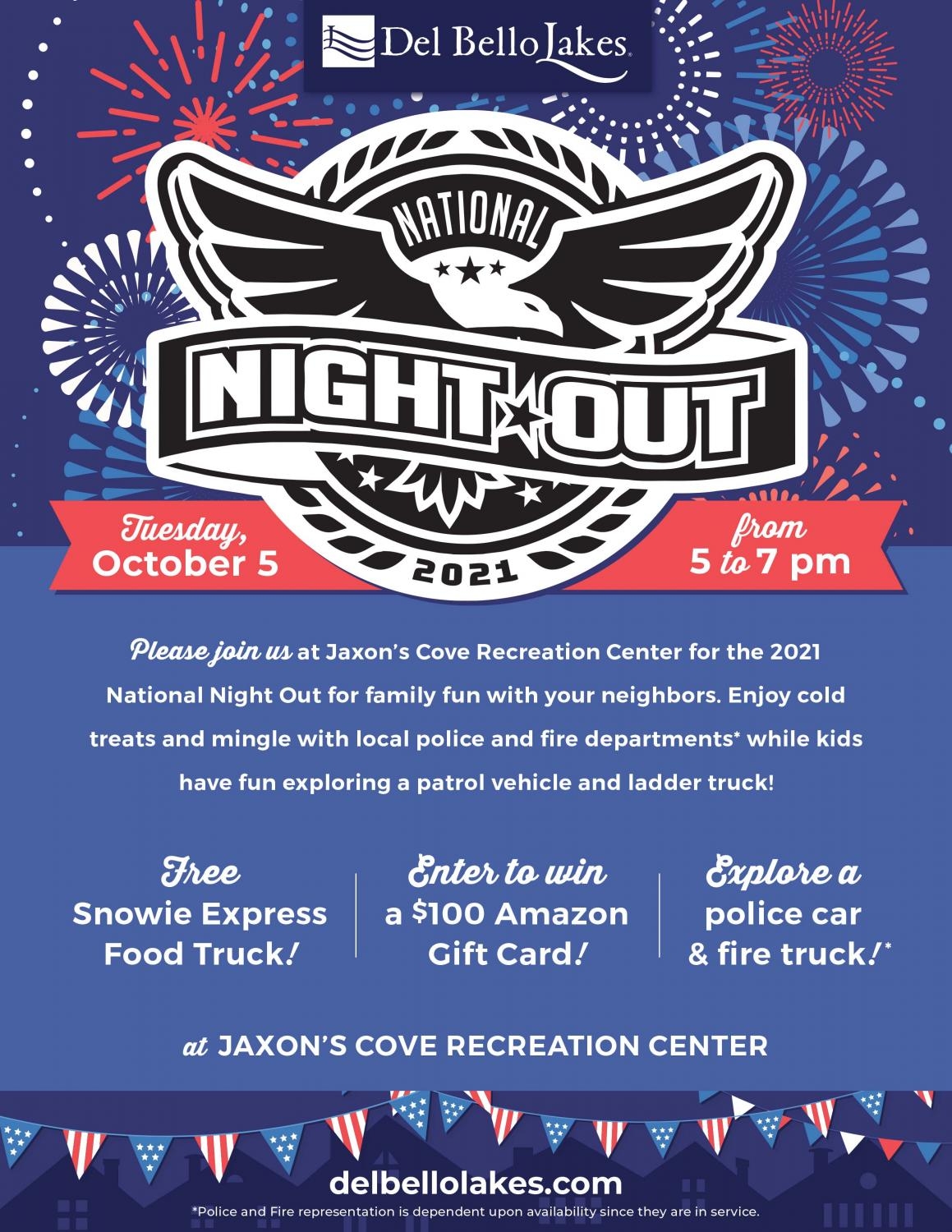 Del Bello Lakes National Night Out Del Bello Lakes