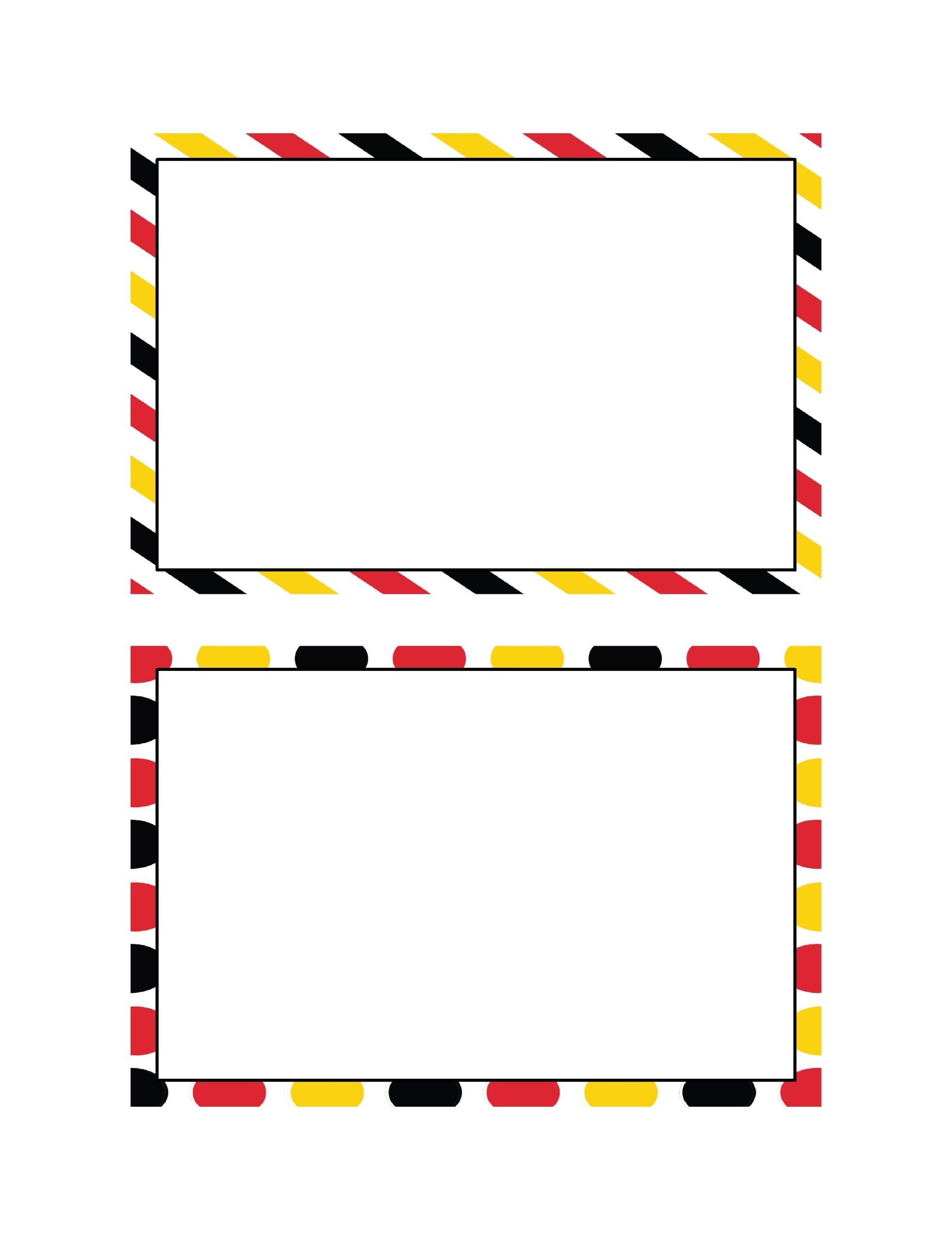 Free Printable Autograph Book Template