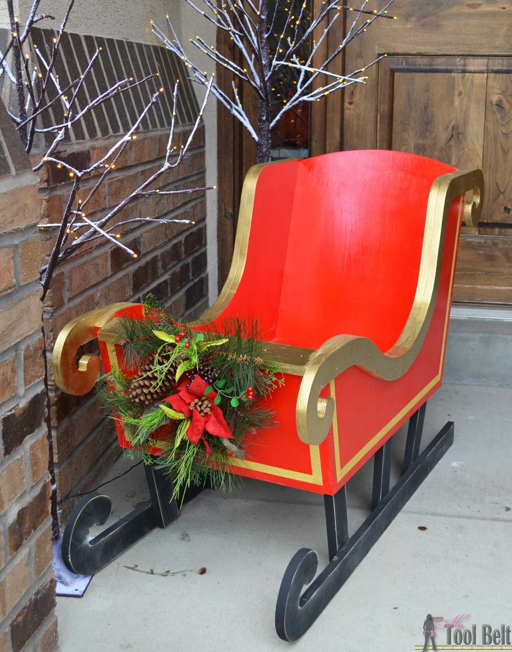 Free Printable Santa Sleigh Templates