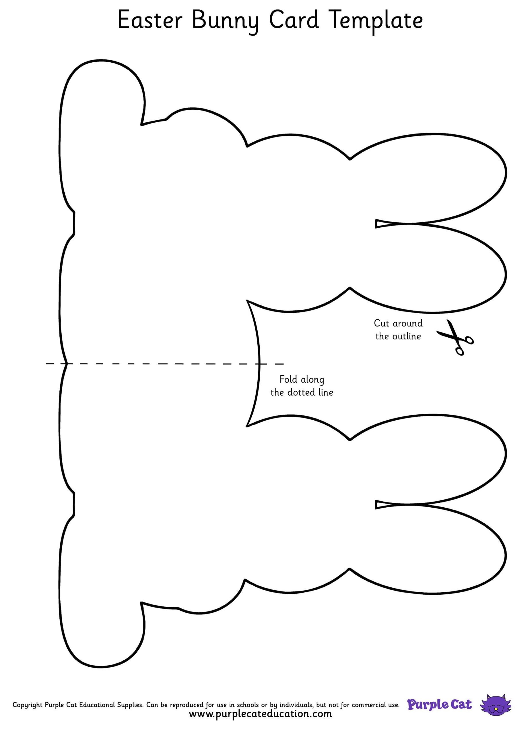Easter Template Printable Printable Party Favors
