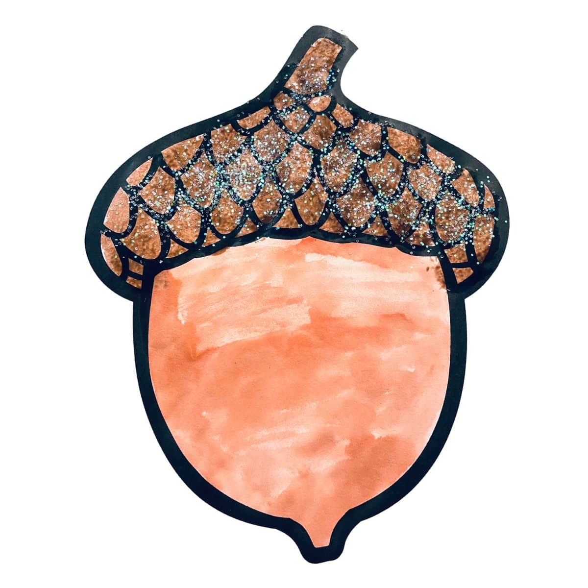 Easy Printable Acorn Craft For Kids Free Template Simply Full Of Delight