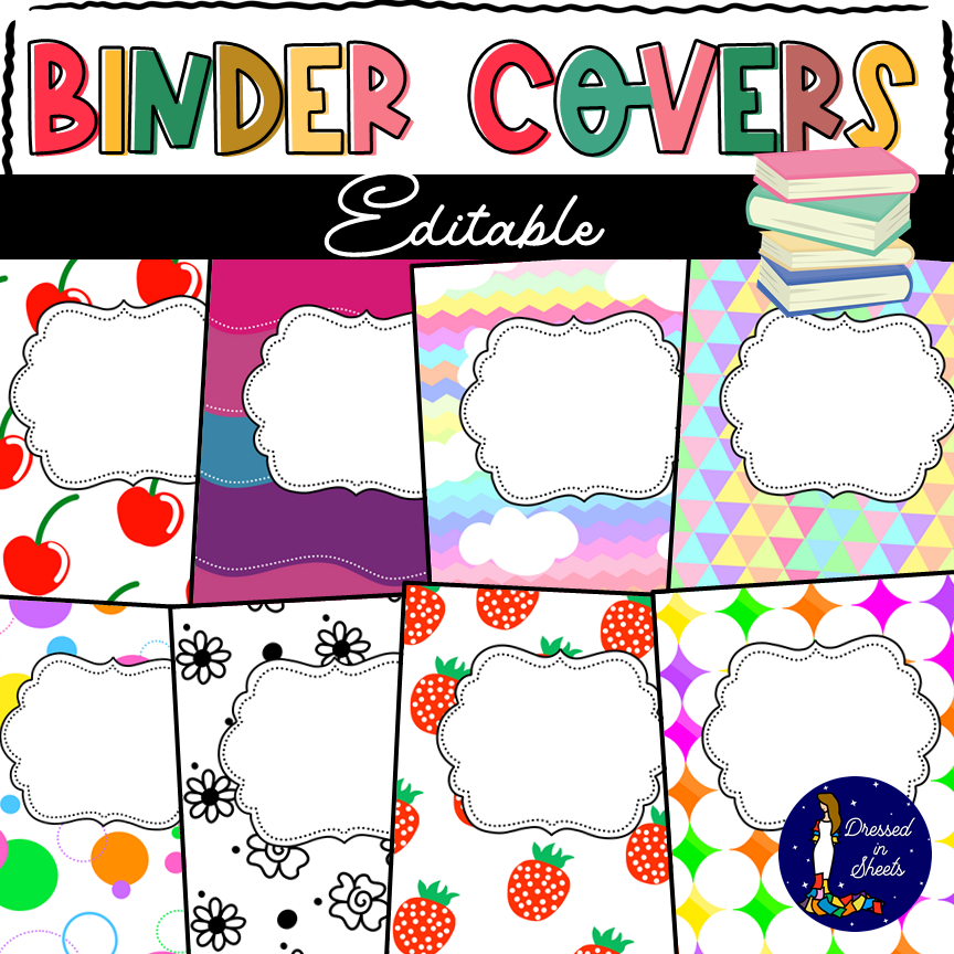 Binder Cover Templates Free Printable