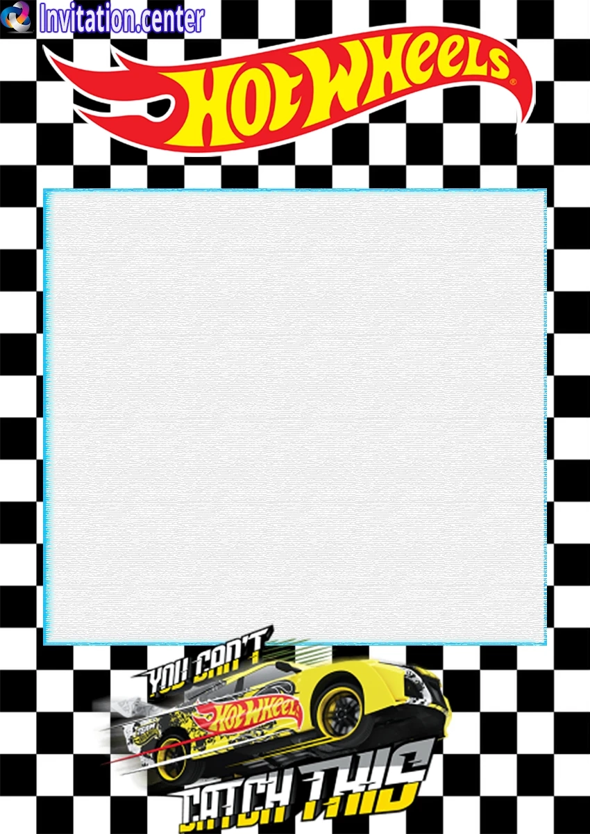 exclusive hot wheels invitations for a turbo charged birthday bash invitation center