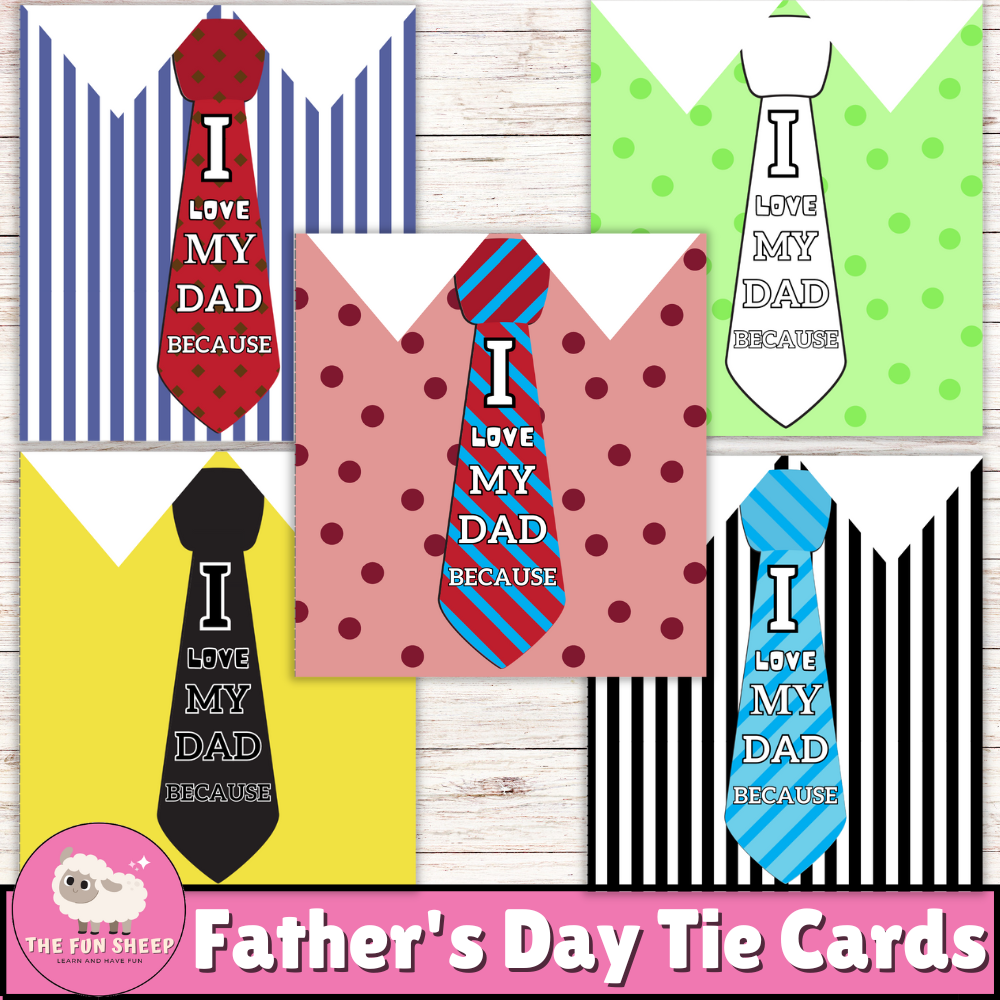 Father s Day Tie Cards Shirt U0026 Tie Card Craft Necktie Greeting Card For Dad Made By Teachers