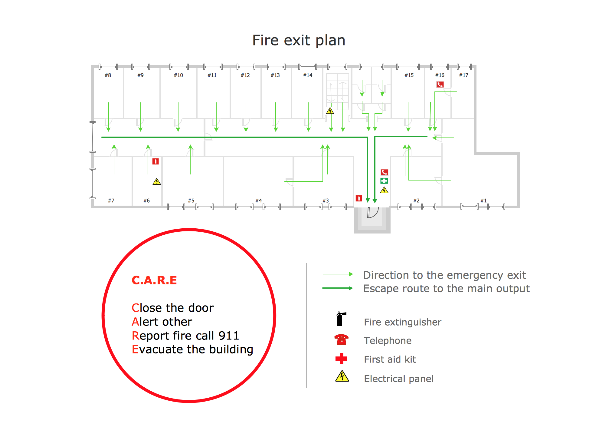 Fire Exit Plan Building Plan Examples Emergency Plan Fire Evacuation Plan Template Fire Escape Map
